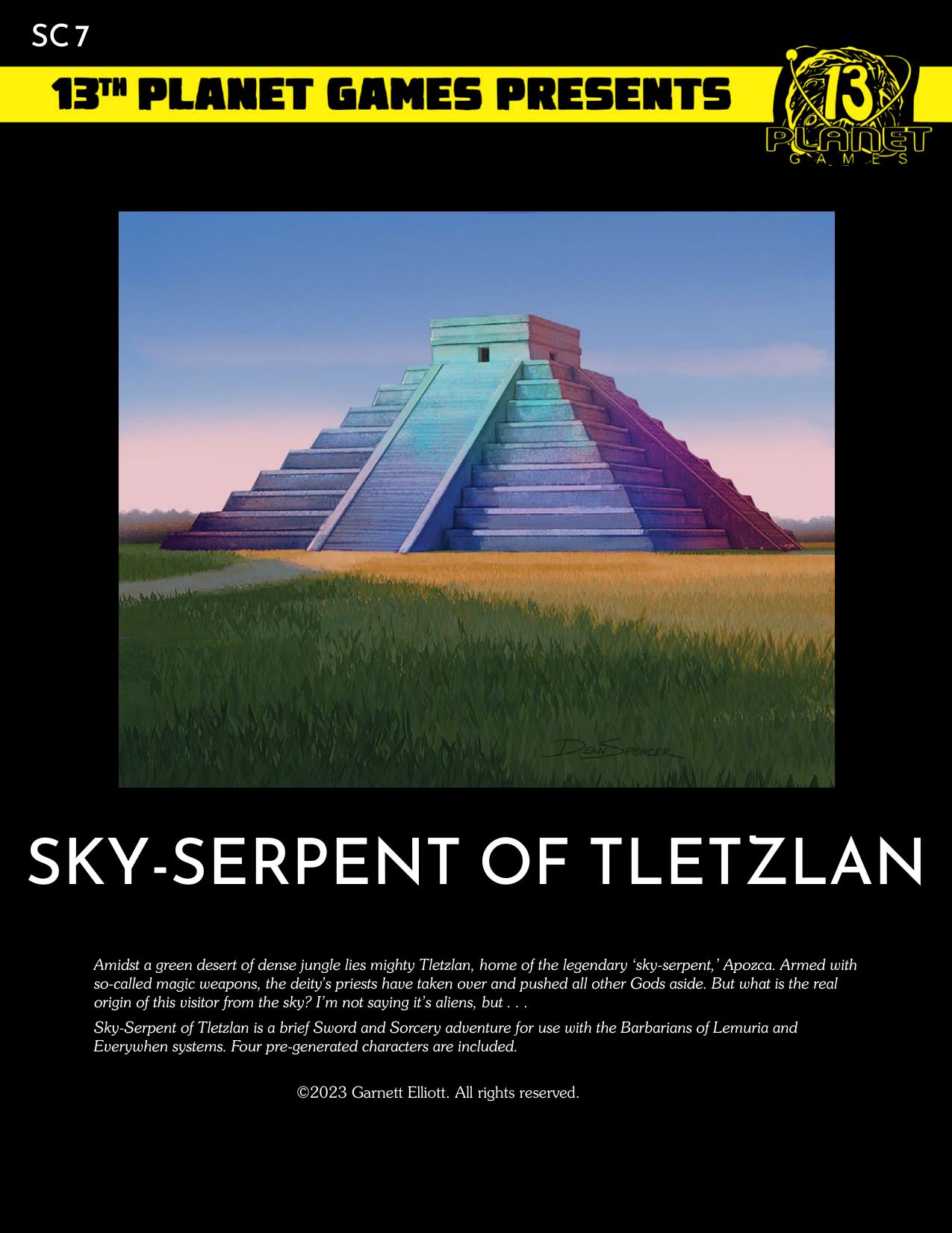 SC7 Sky-Serpent of Tletzlan (BoL)