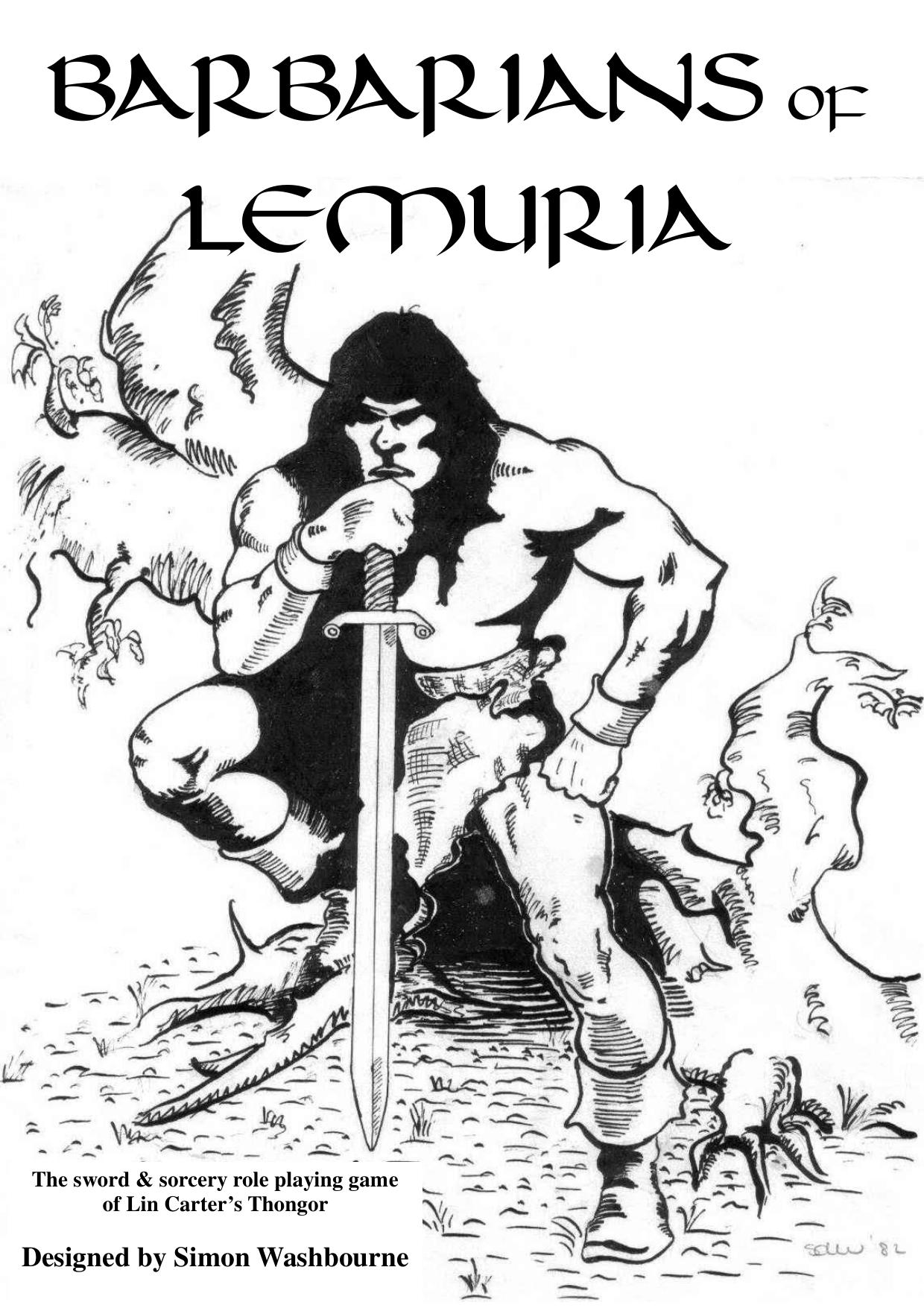 Barbarians of Lemuria [Draft v2]