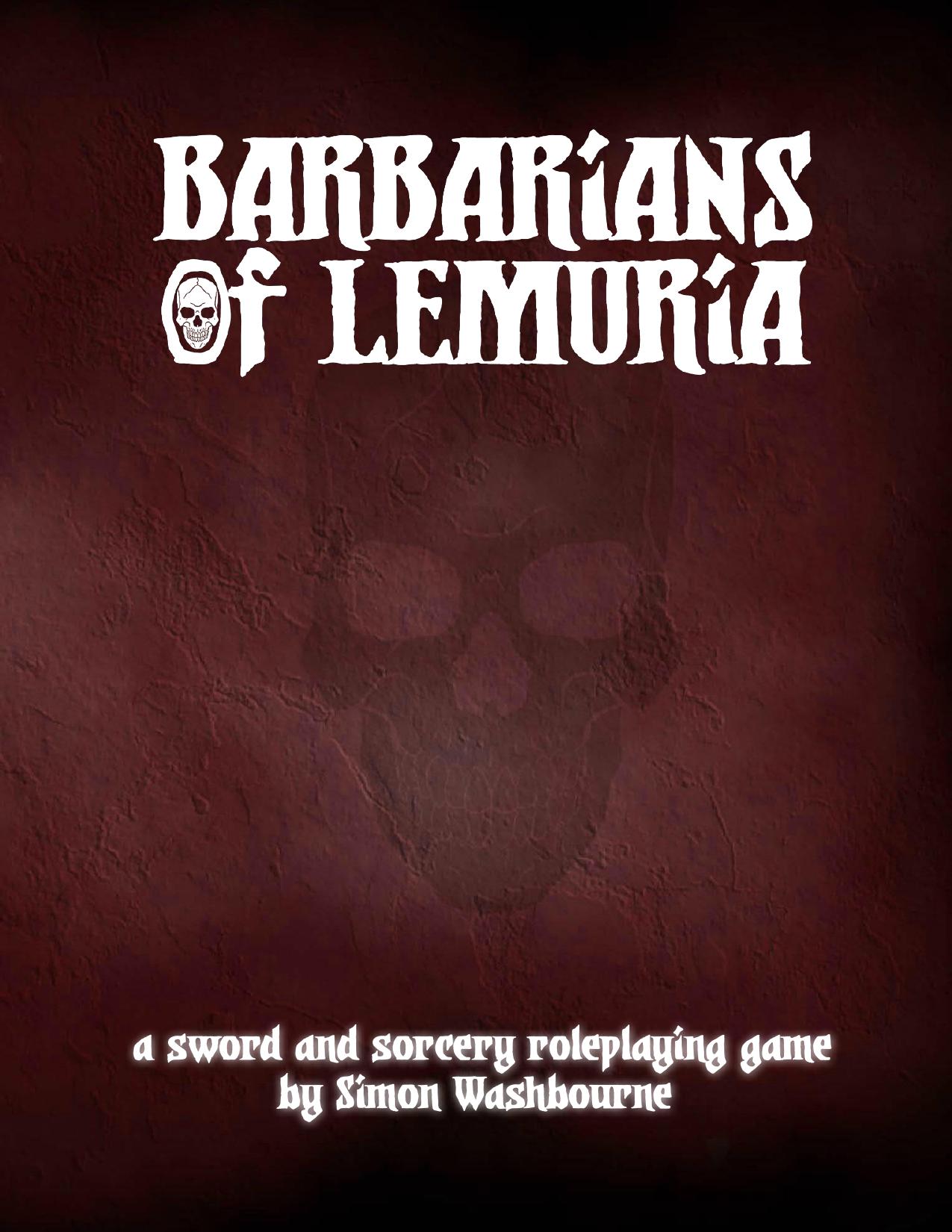 Barbarians of Lemuria Core Rules [2.6]