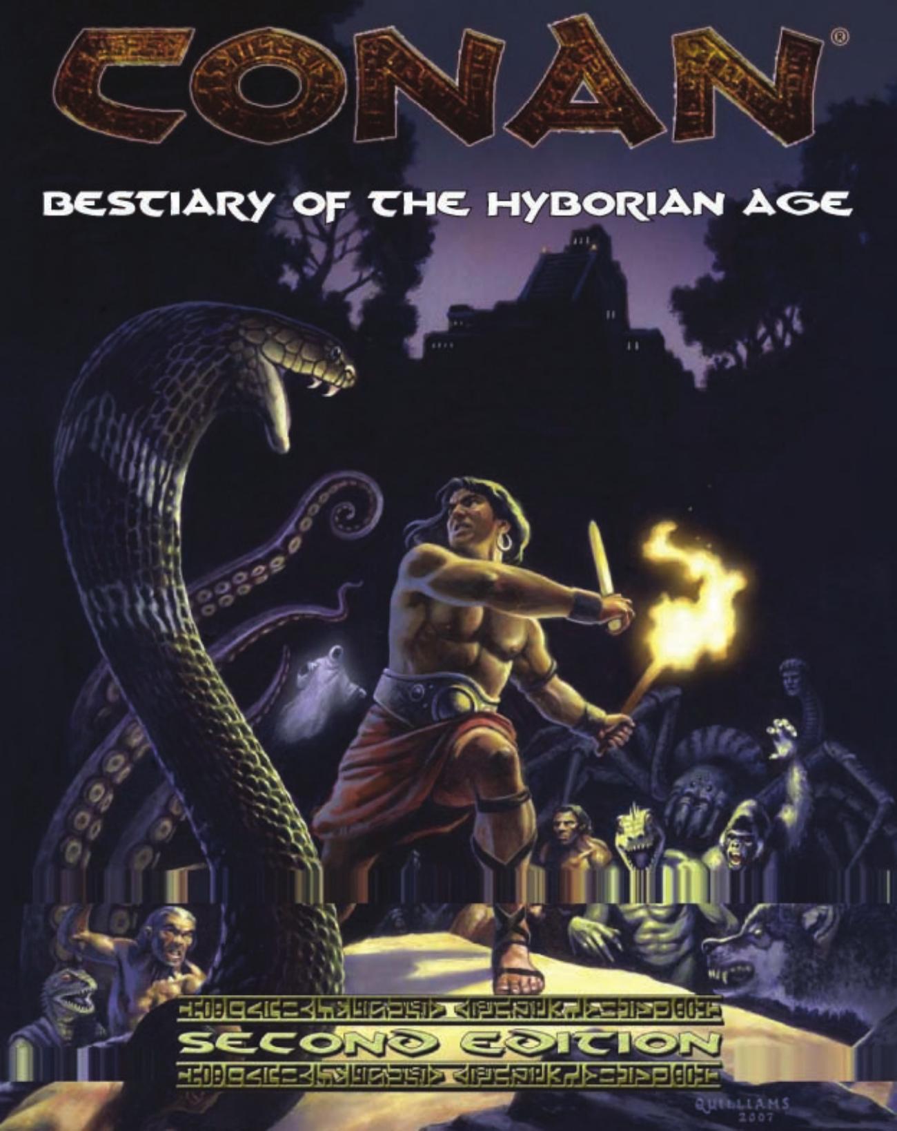 Conan D20 2e Bestiary of the Hyborian Age
