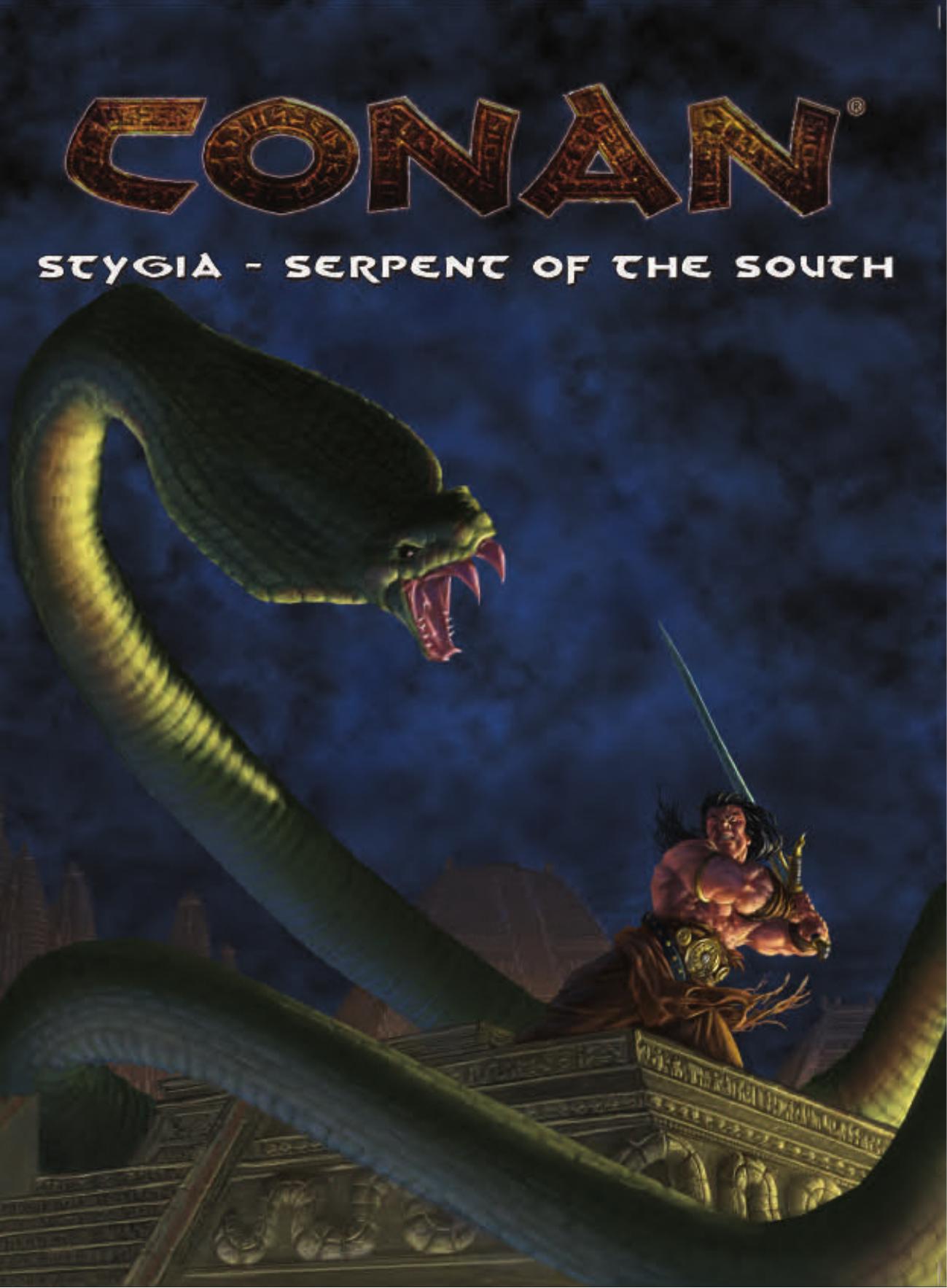 Conan D20 1e Stygia Serpent of the South