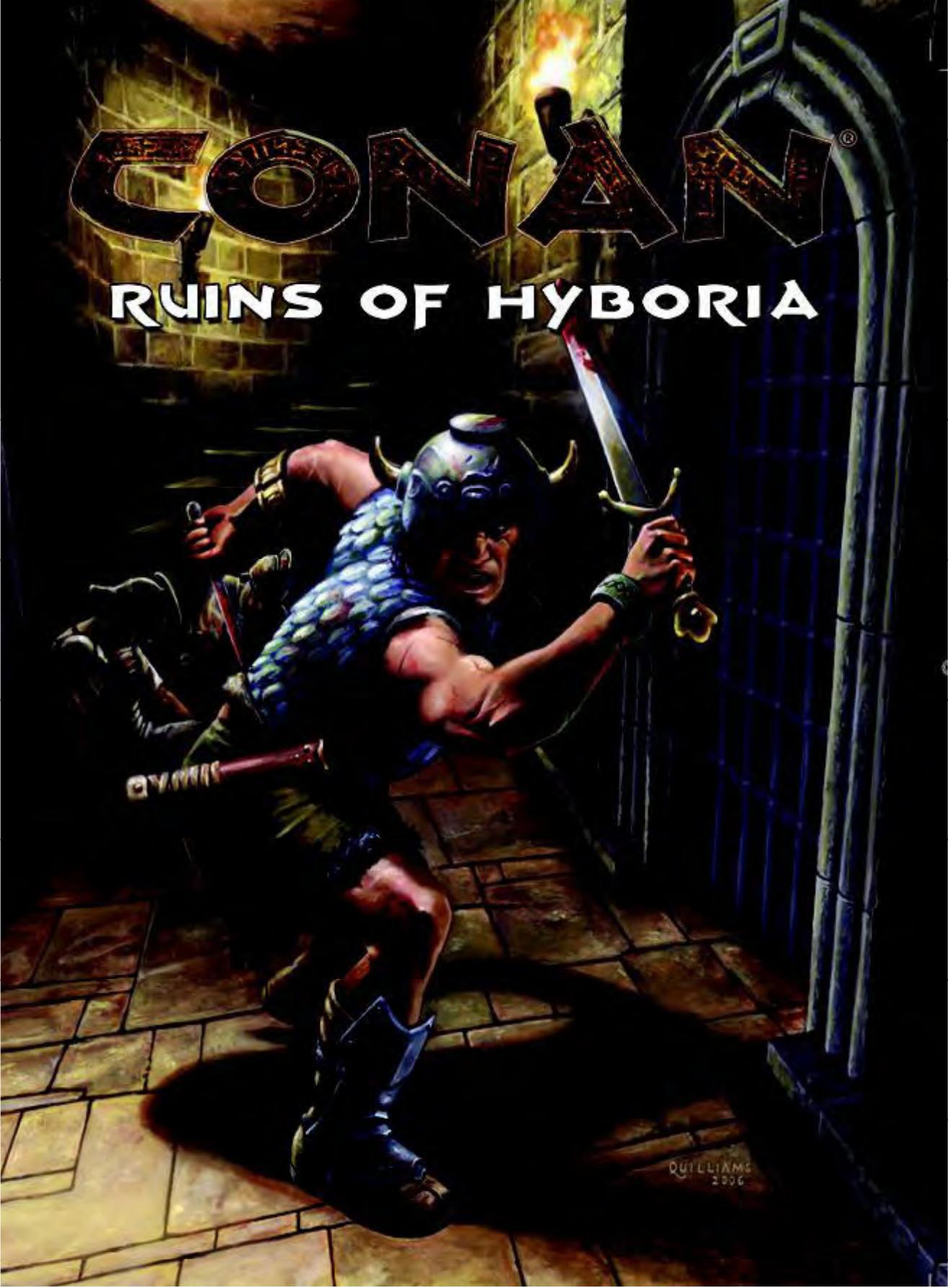 Conan D20 1e Ruins of Hyboria
