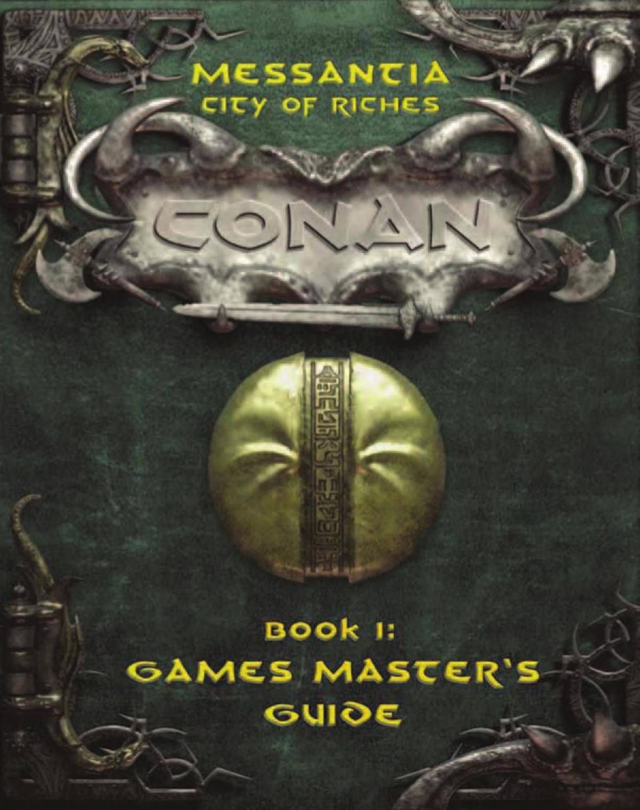 Conan D20 1e Messantia City of Riches