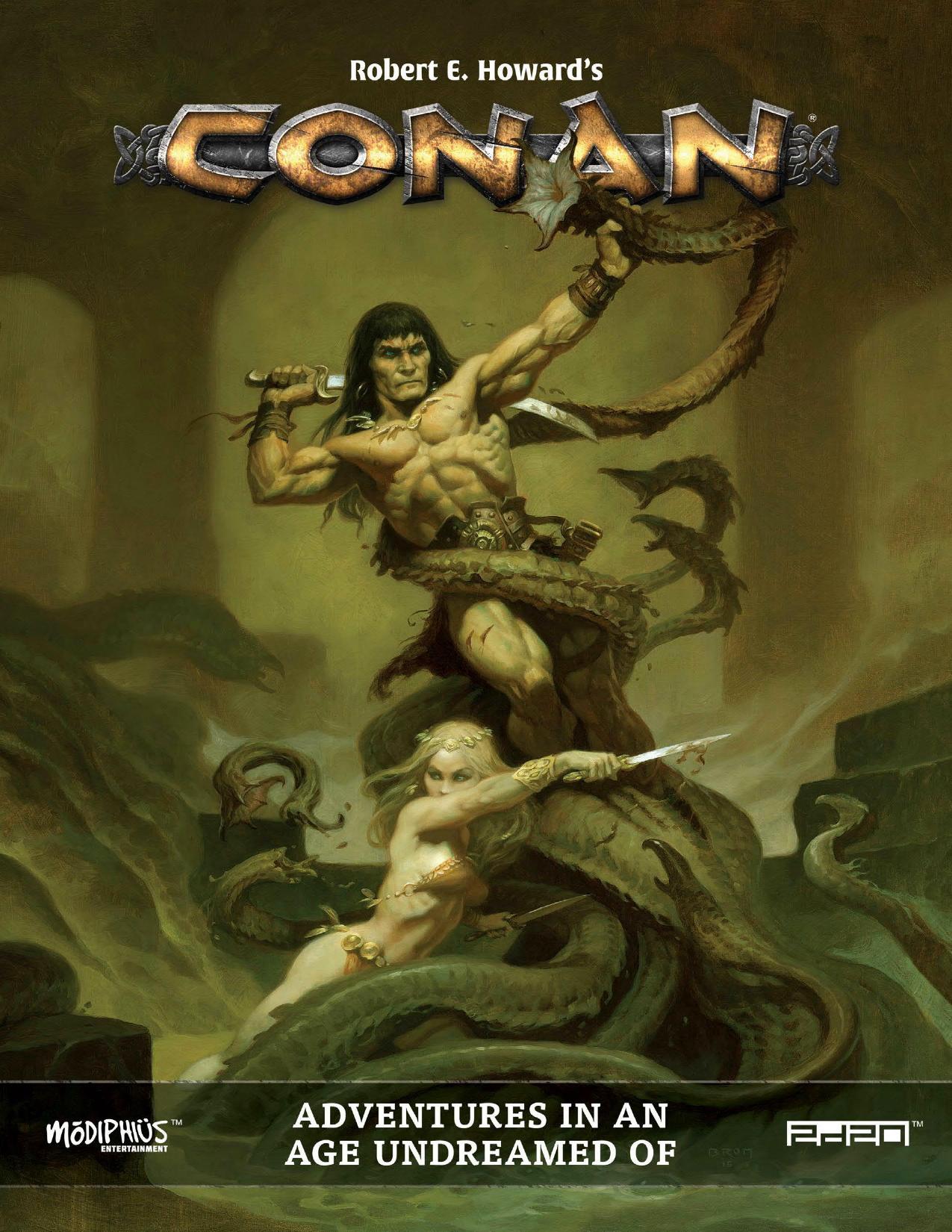Conan Modiphius Adventures in an Age Undreamed Of [print]
