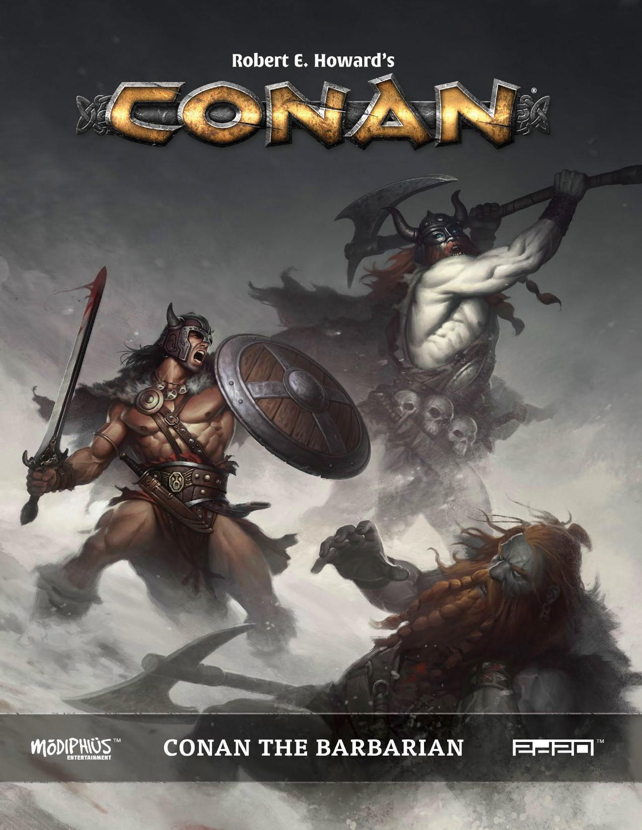 Conan Modiphius Conan the Barbarian