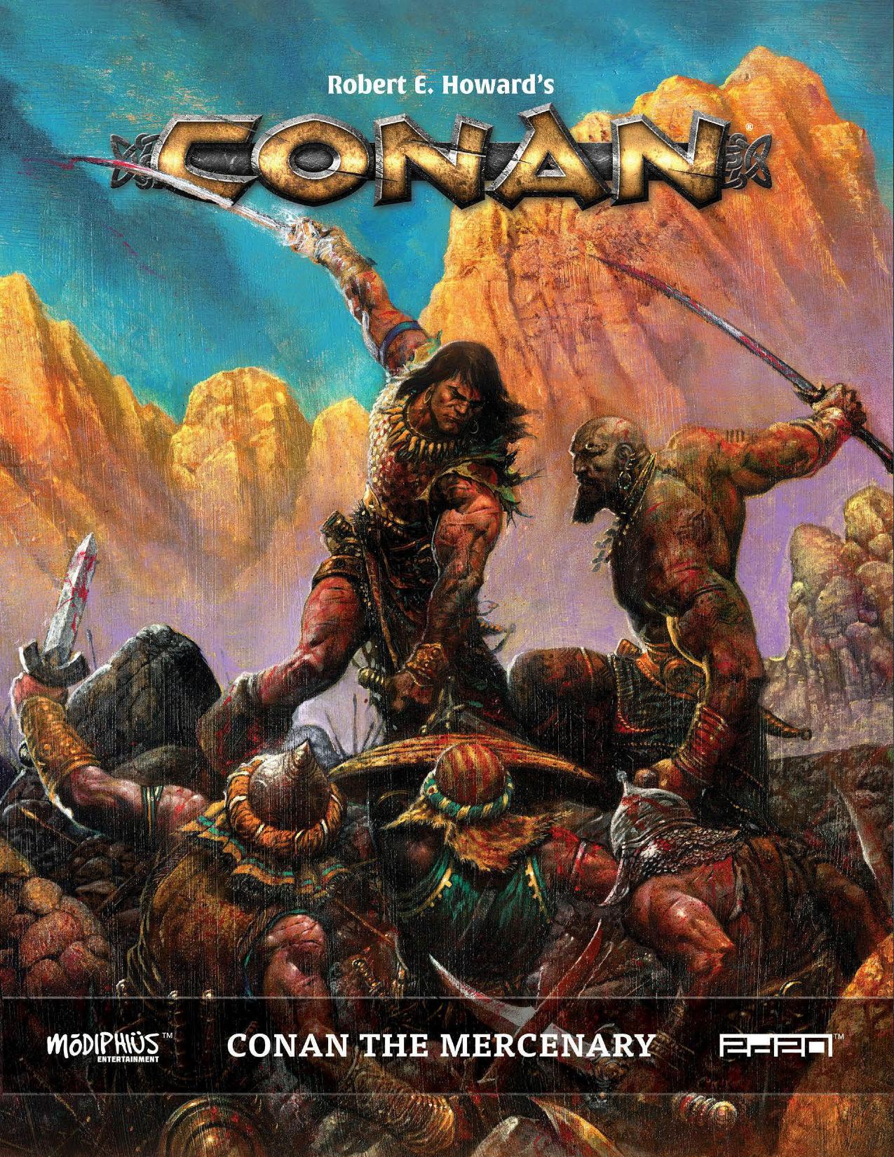 Conan Modiphius Conan the Mercenary