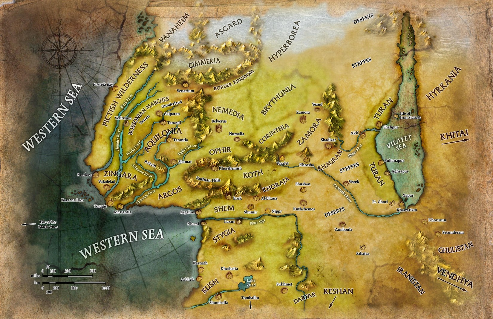 Conan Modiphius Hyborian Map [hires]
