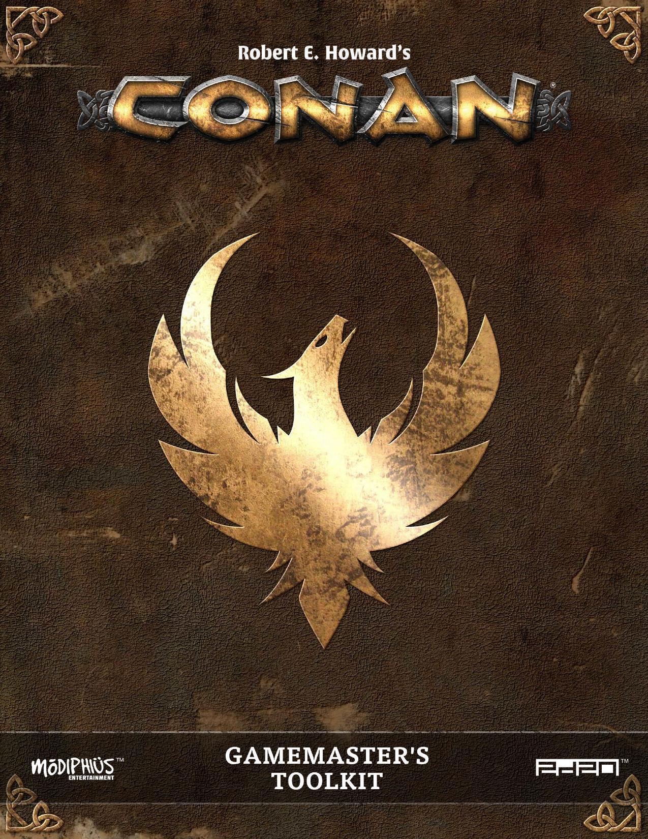 Conan Modiphius Gamemaster's Toolkit