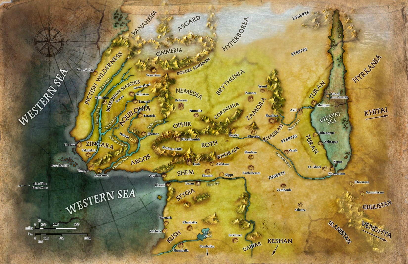 Conan Modiphius Hyborian Map [lores]