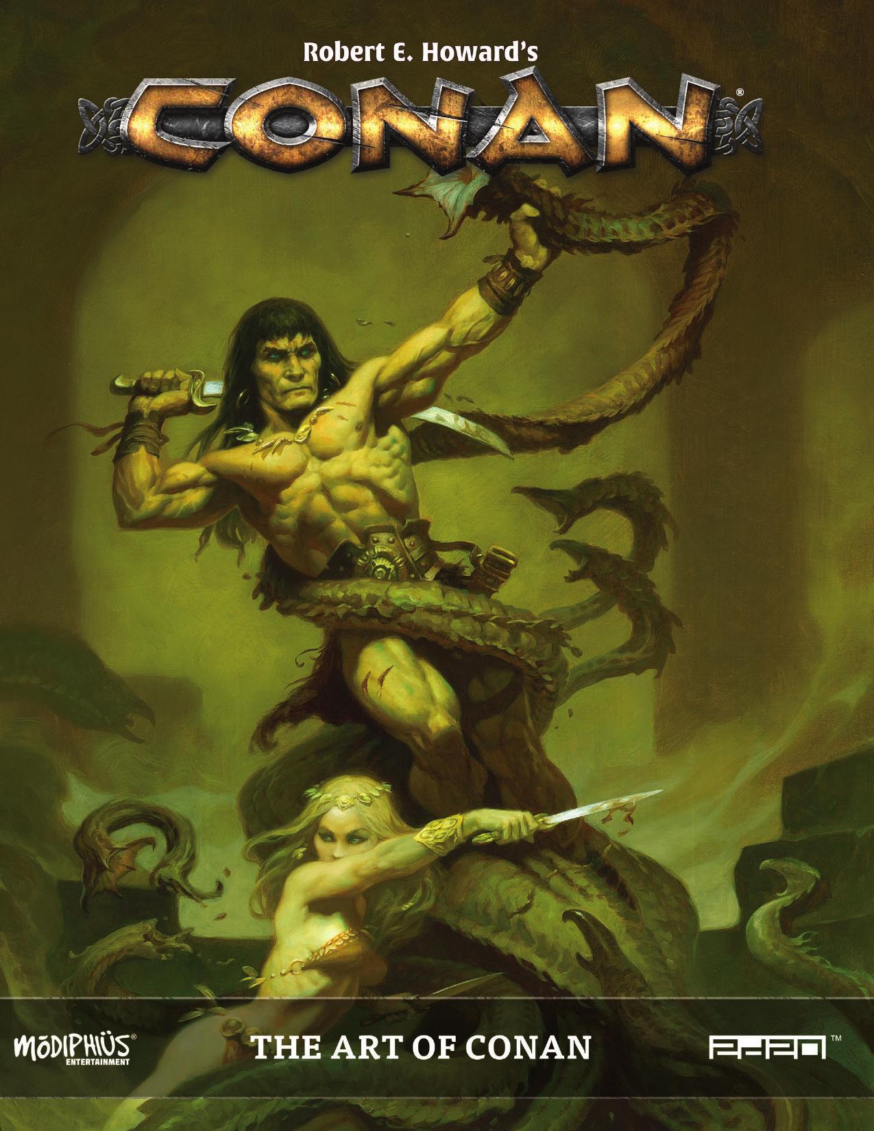 Conan Modiphius The Art of Conan