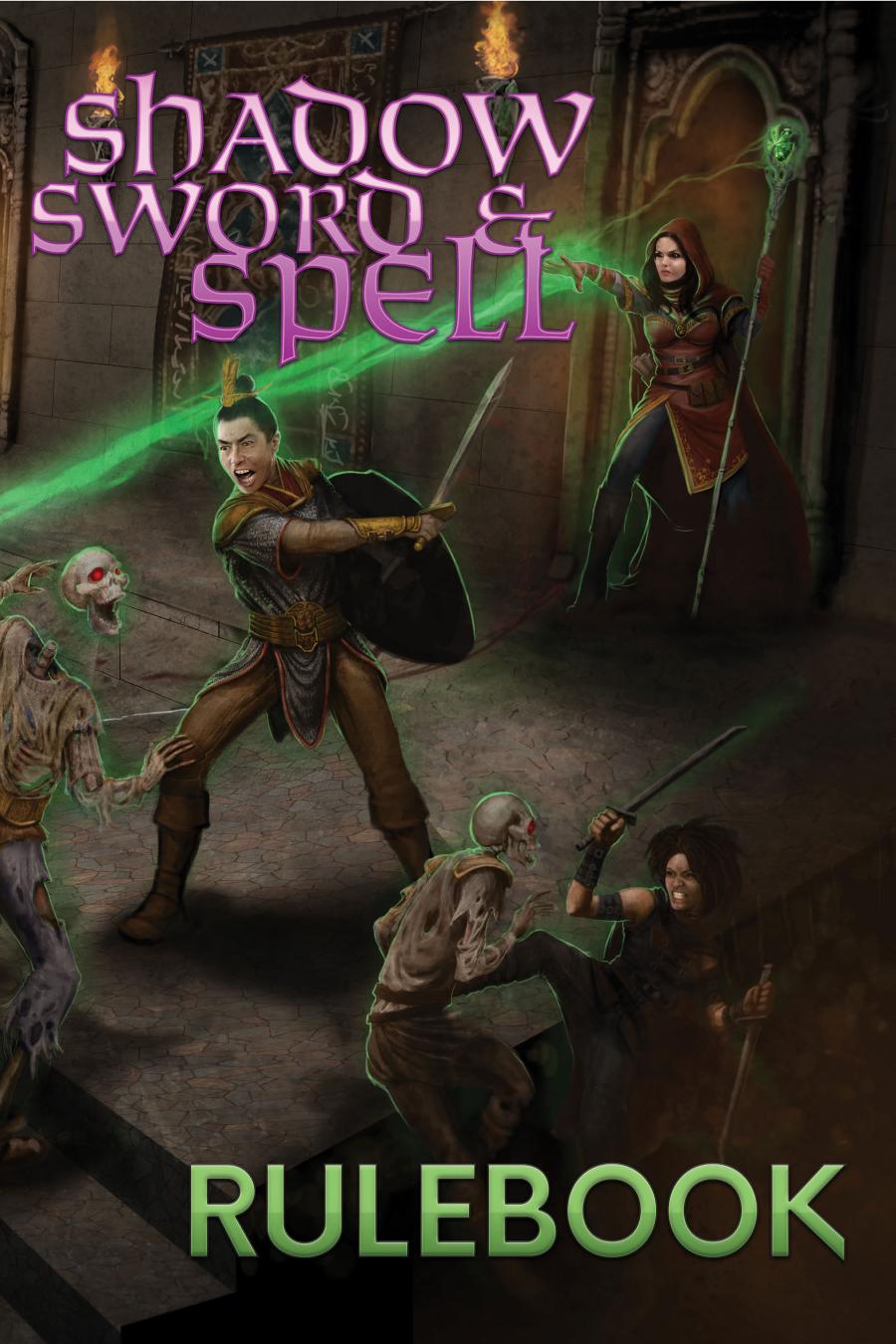 Shadow, Sword & Spell 2nd Edition Rulebook