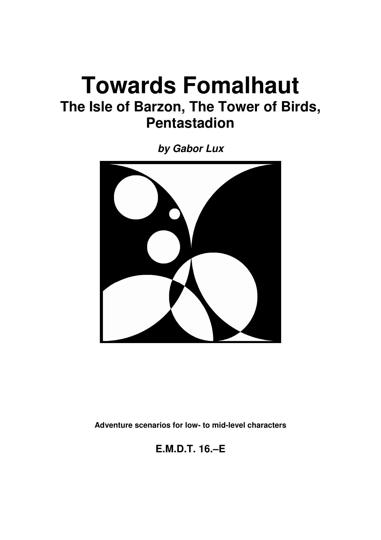 Towards Fomalhaut