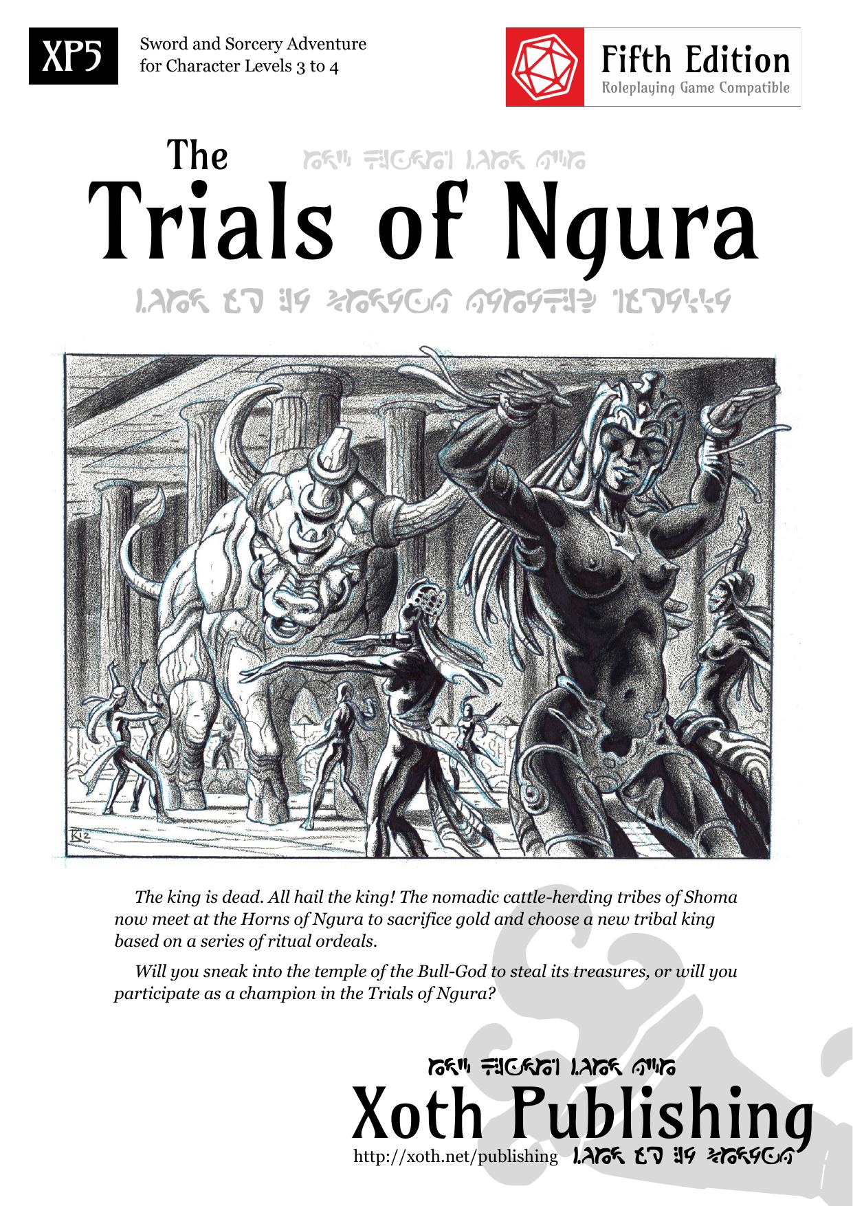 XP5 The Trials of Ngura (5e)