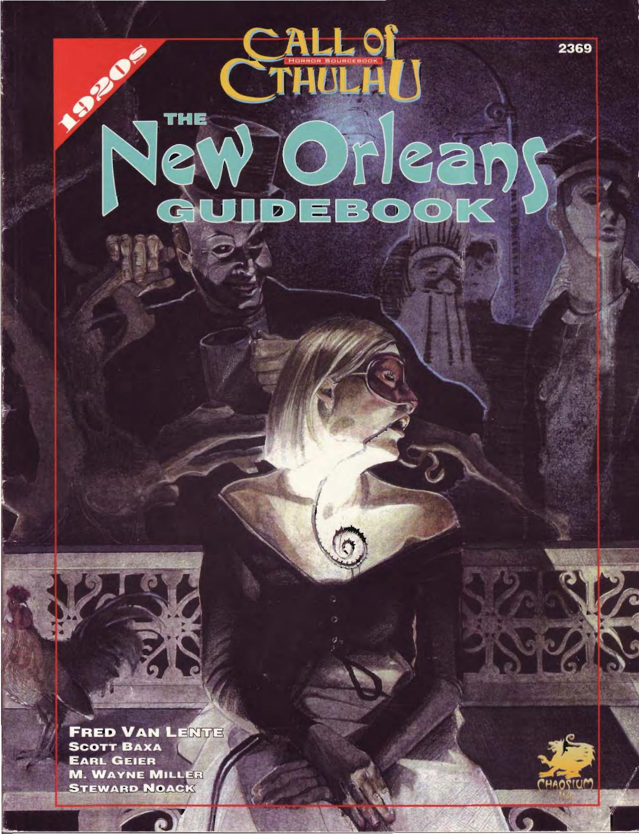 CoC 1920s The New Orleans Guidebook