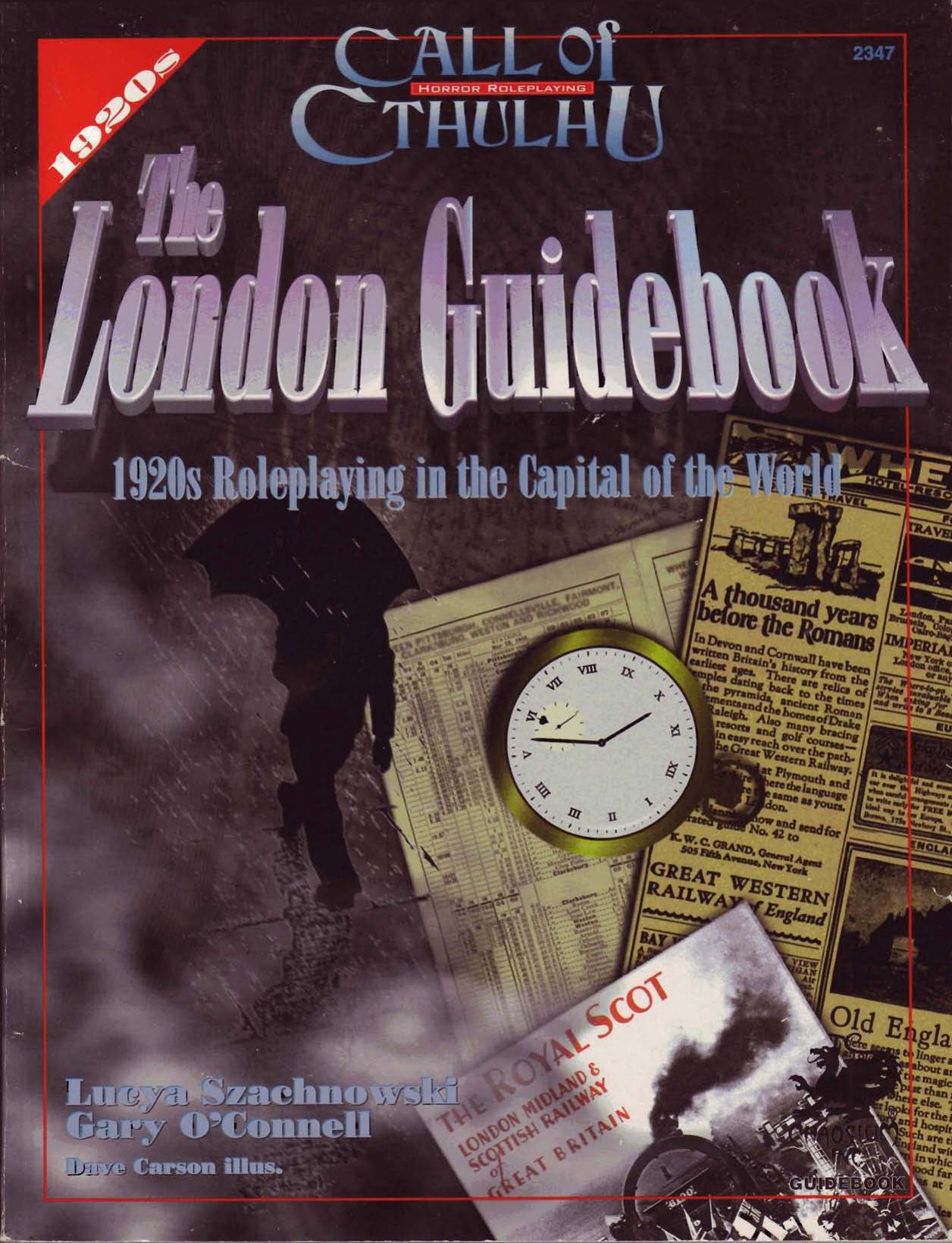 CoC 1920s The London Guidebook