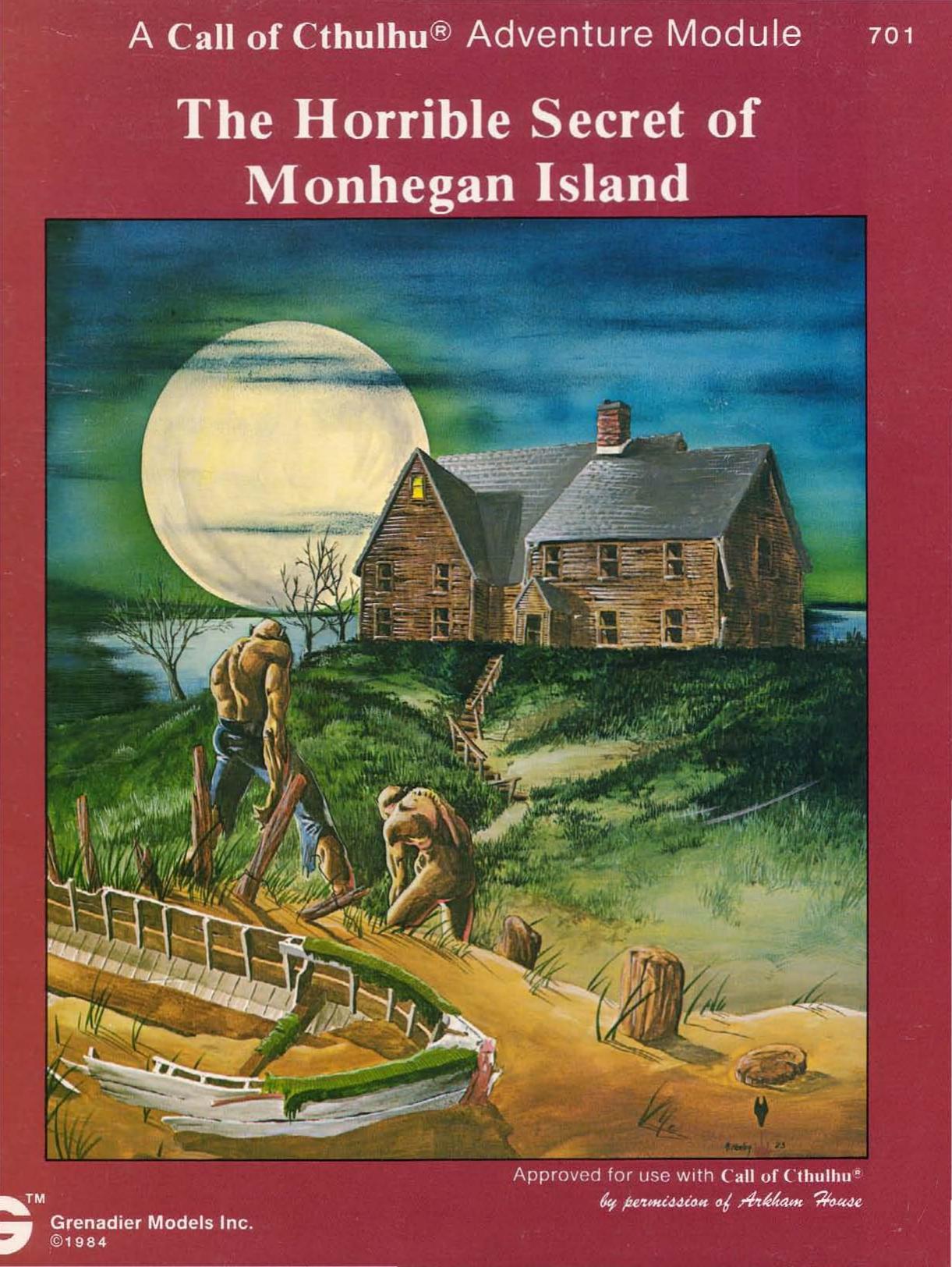 CoC The Horrible Secret of Monhegan Island