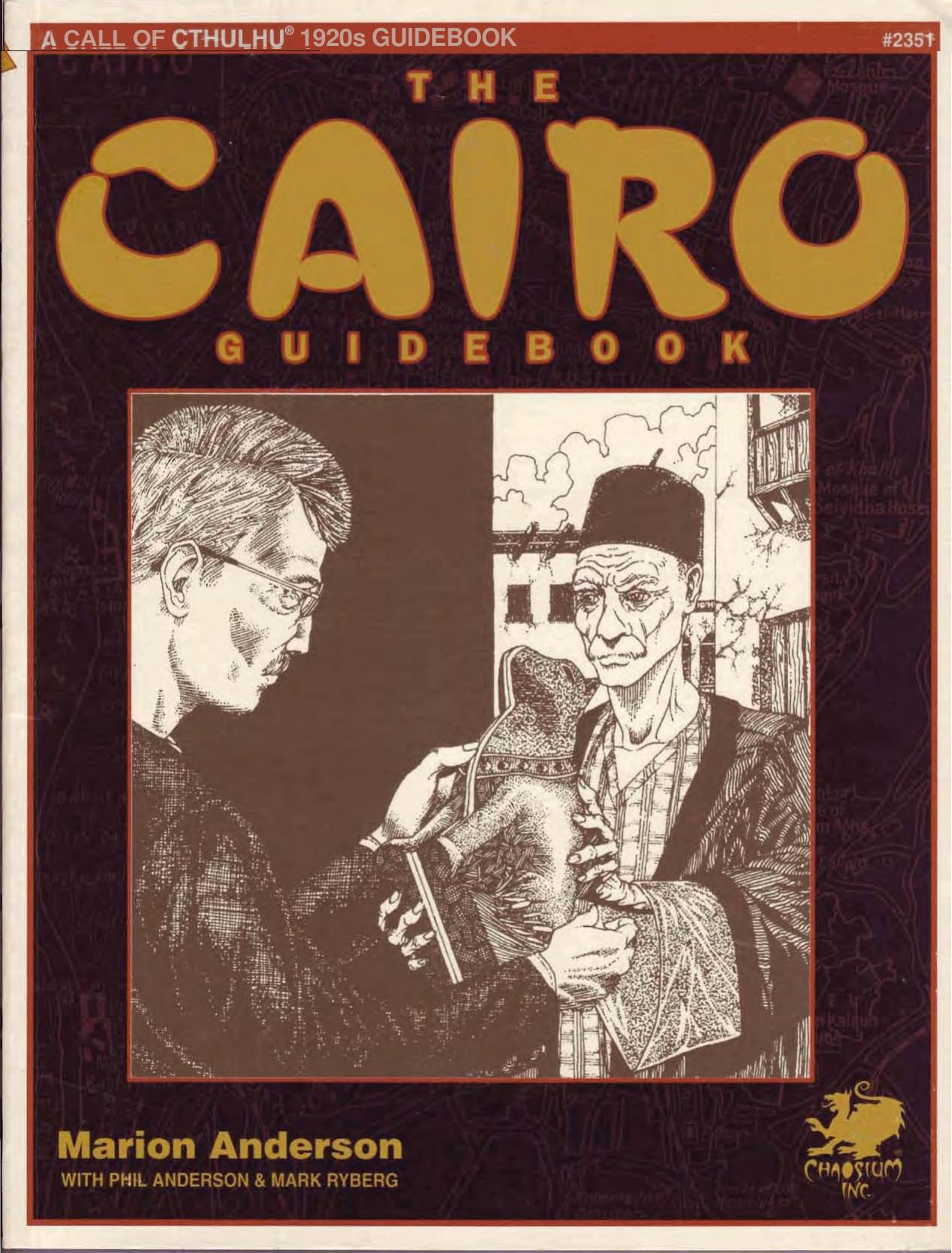 CoC The Cairo Guidebook