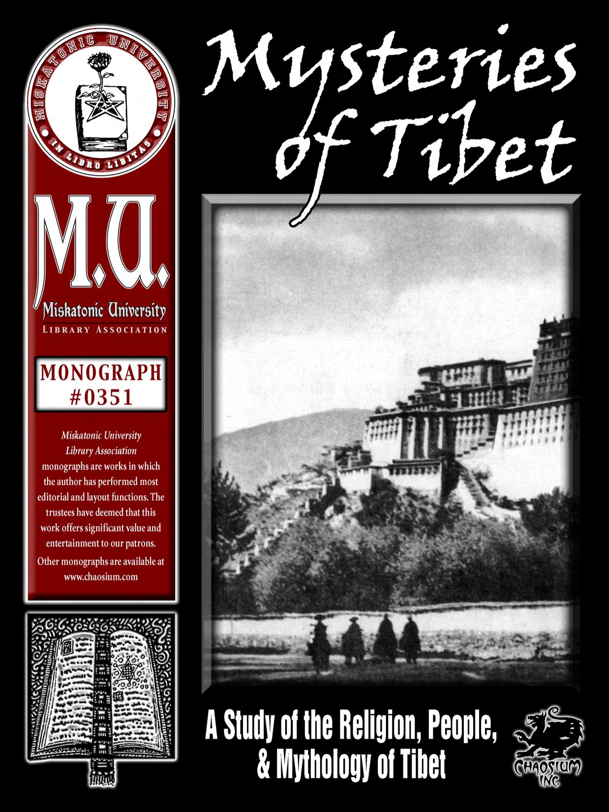 CoC Mysteries of Tibet