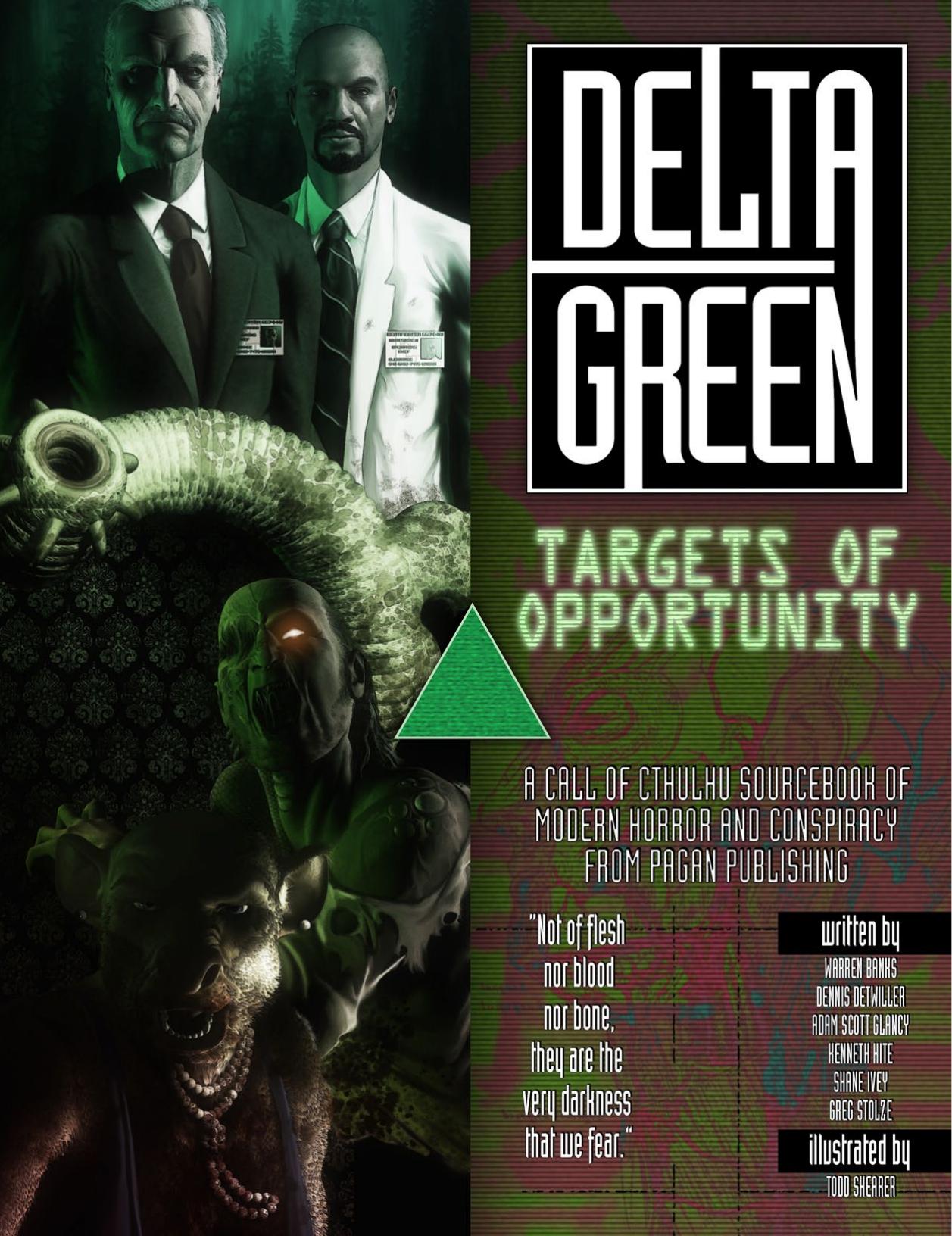 CoC Delta Green Targets of Opportunity