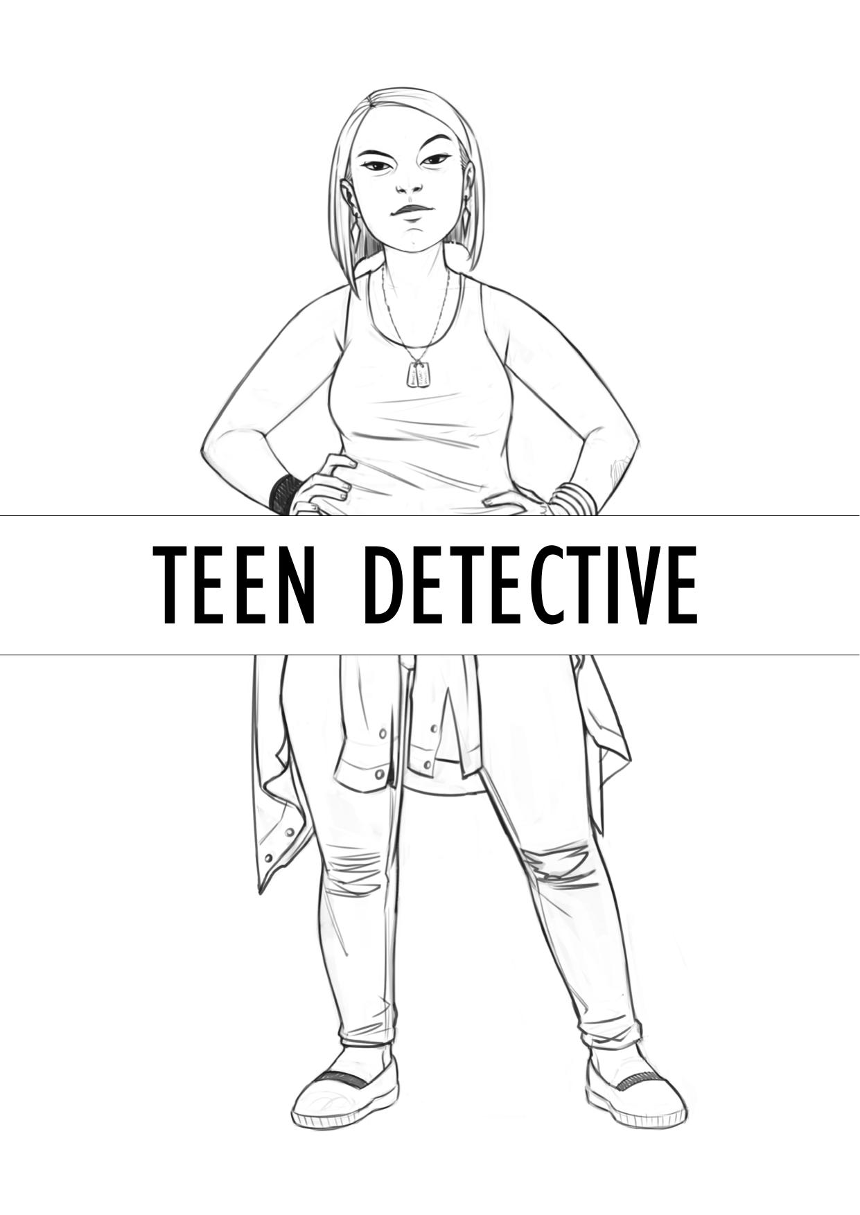 Teen Detective (Cthulhu Dark hack)
