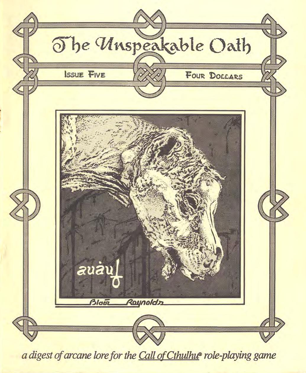 The Unspeakable Oath #05