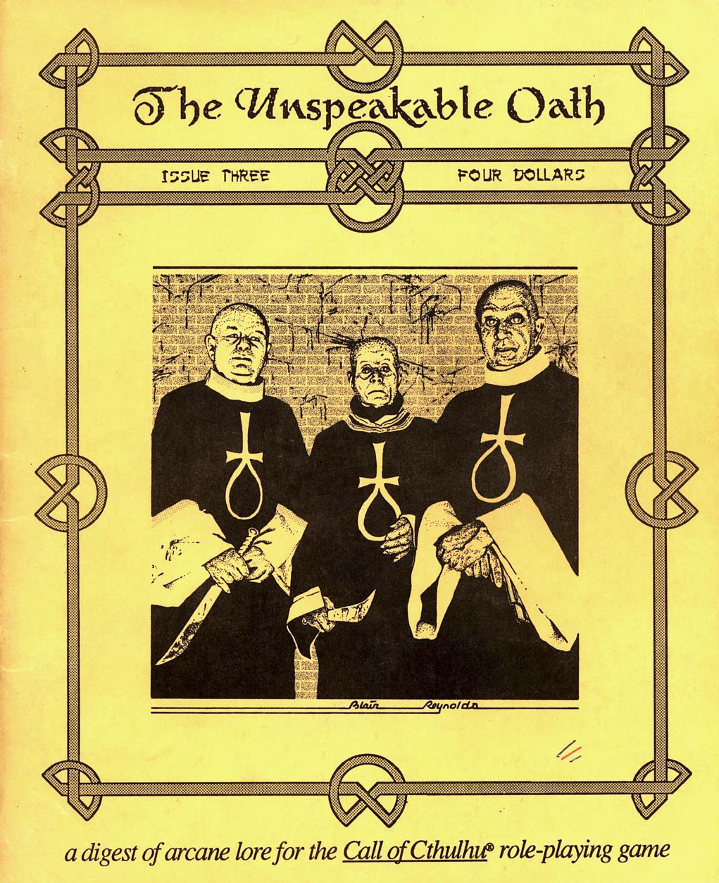 Unspeakable Oath Issue 03