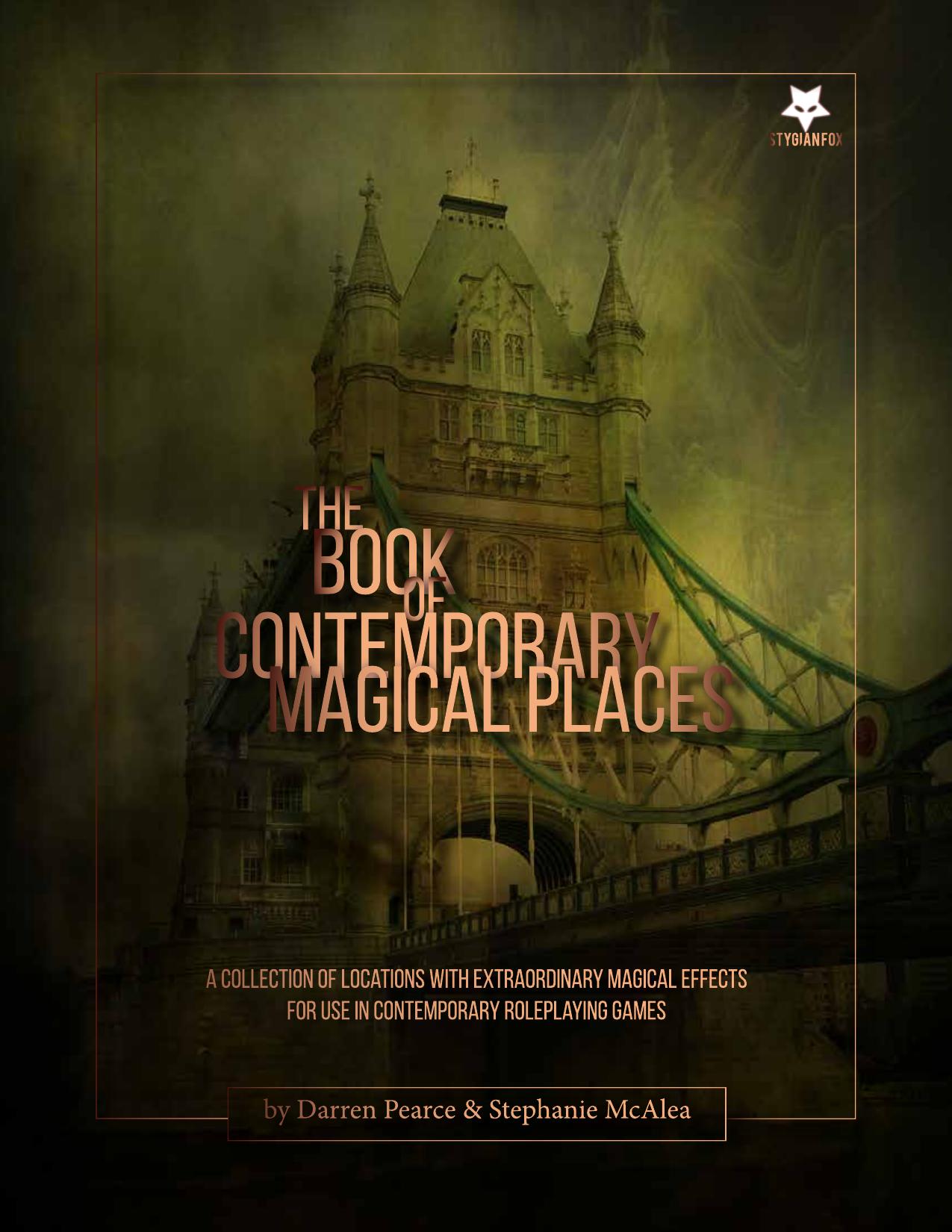 CoC - The Book of Contemporary Magical Places [Stygian Fox