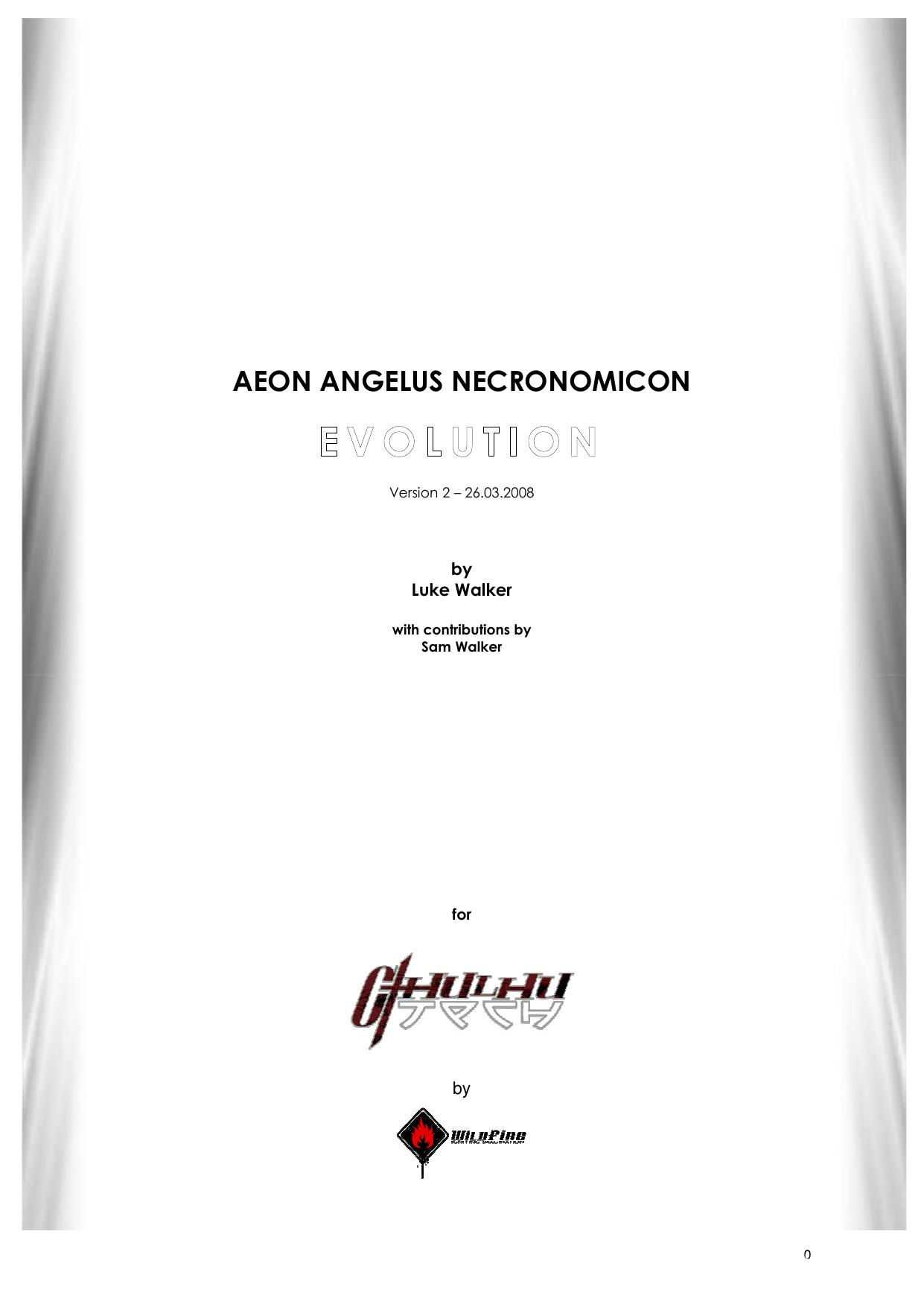 Microsoft Word - Aeon Angelus Necronomicon Evolutionv2.doc