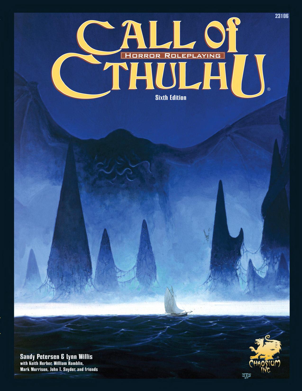Call of Cthulhu, Sixth Edition