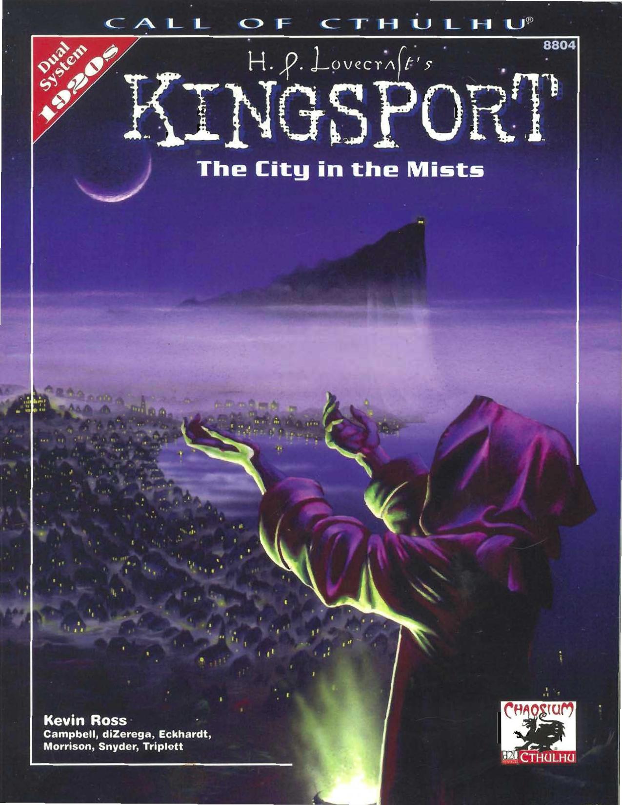 H.P. Lovecraft's Kingsport: The City in the Mists