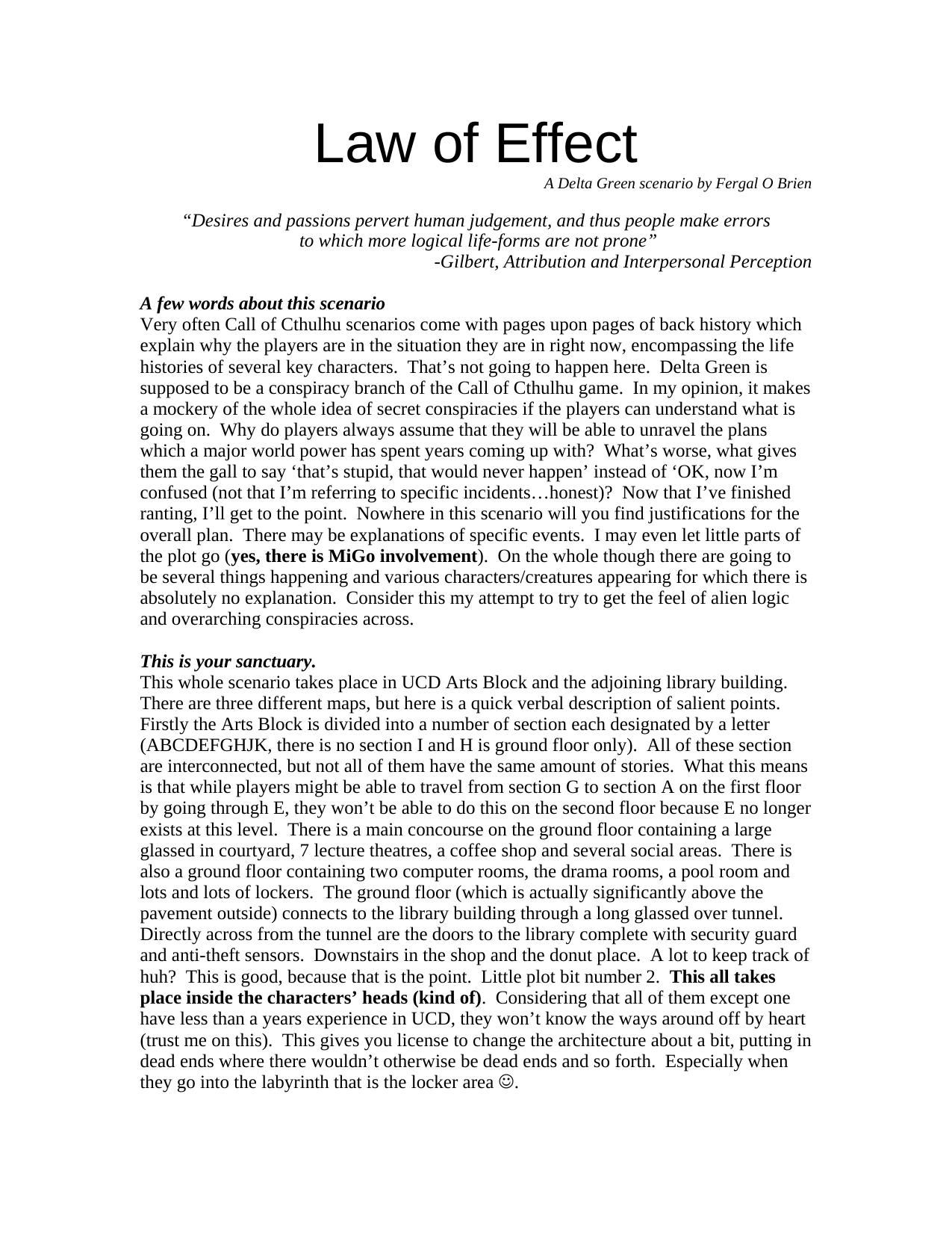 Law of Effect.rtf