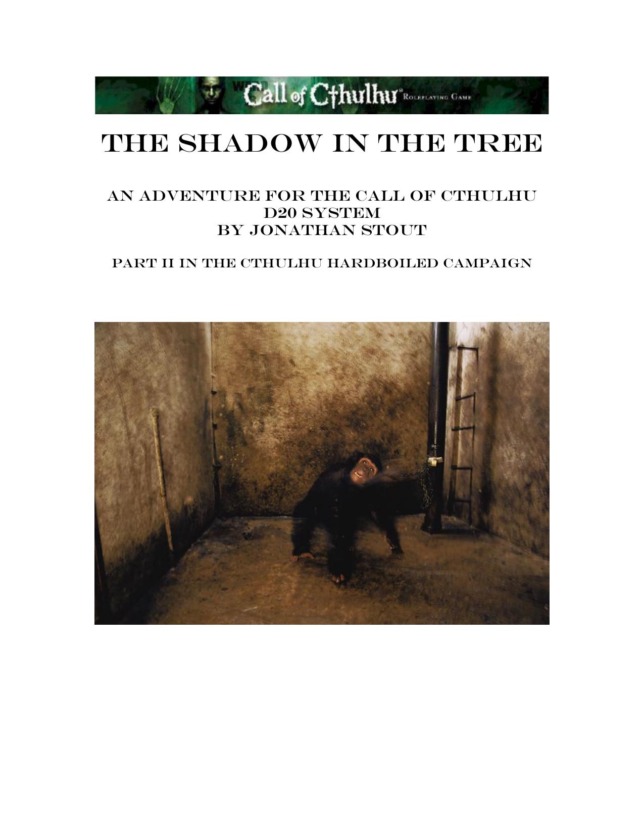 The Shadow in the tree