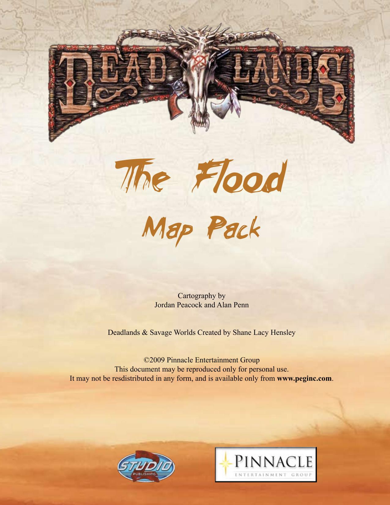 Deadlands Reloaded - 1879 - The Flood