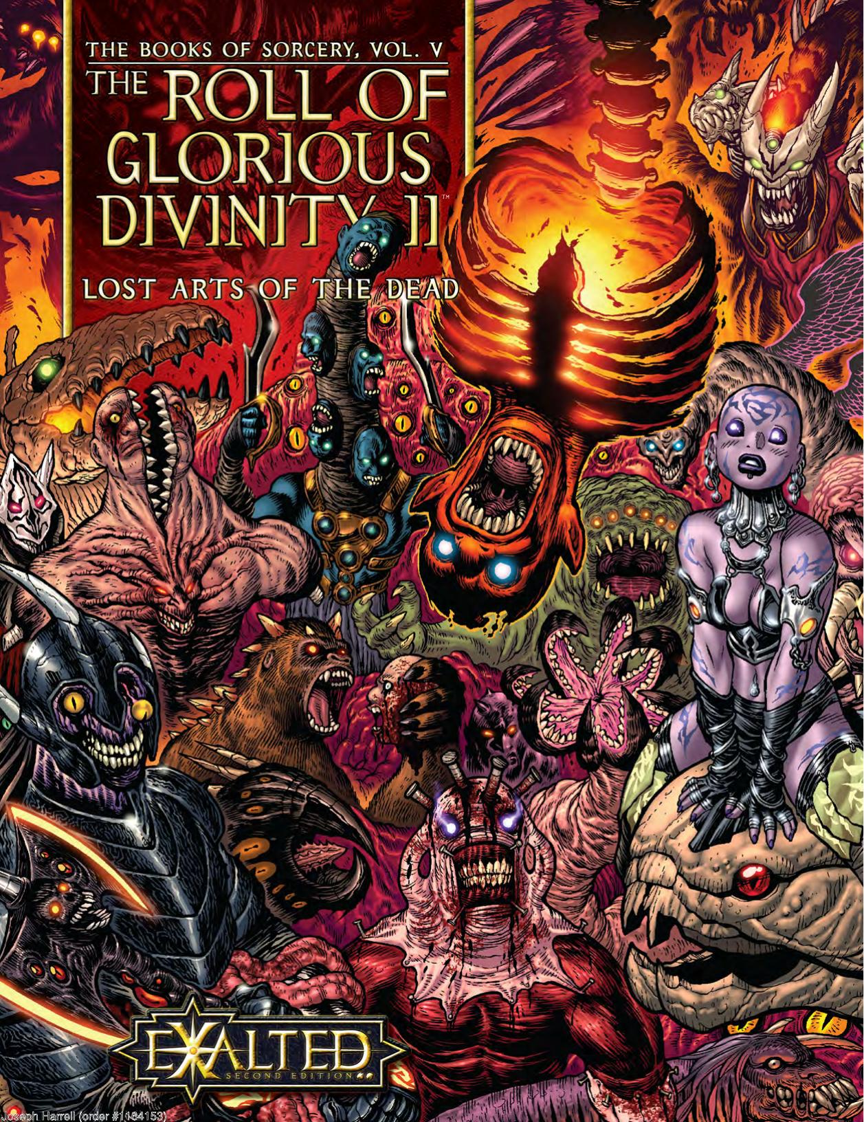 Roll Of Glorious Divinity II Lost Arts of the Dead