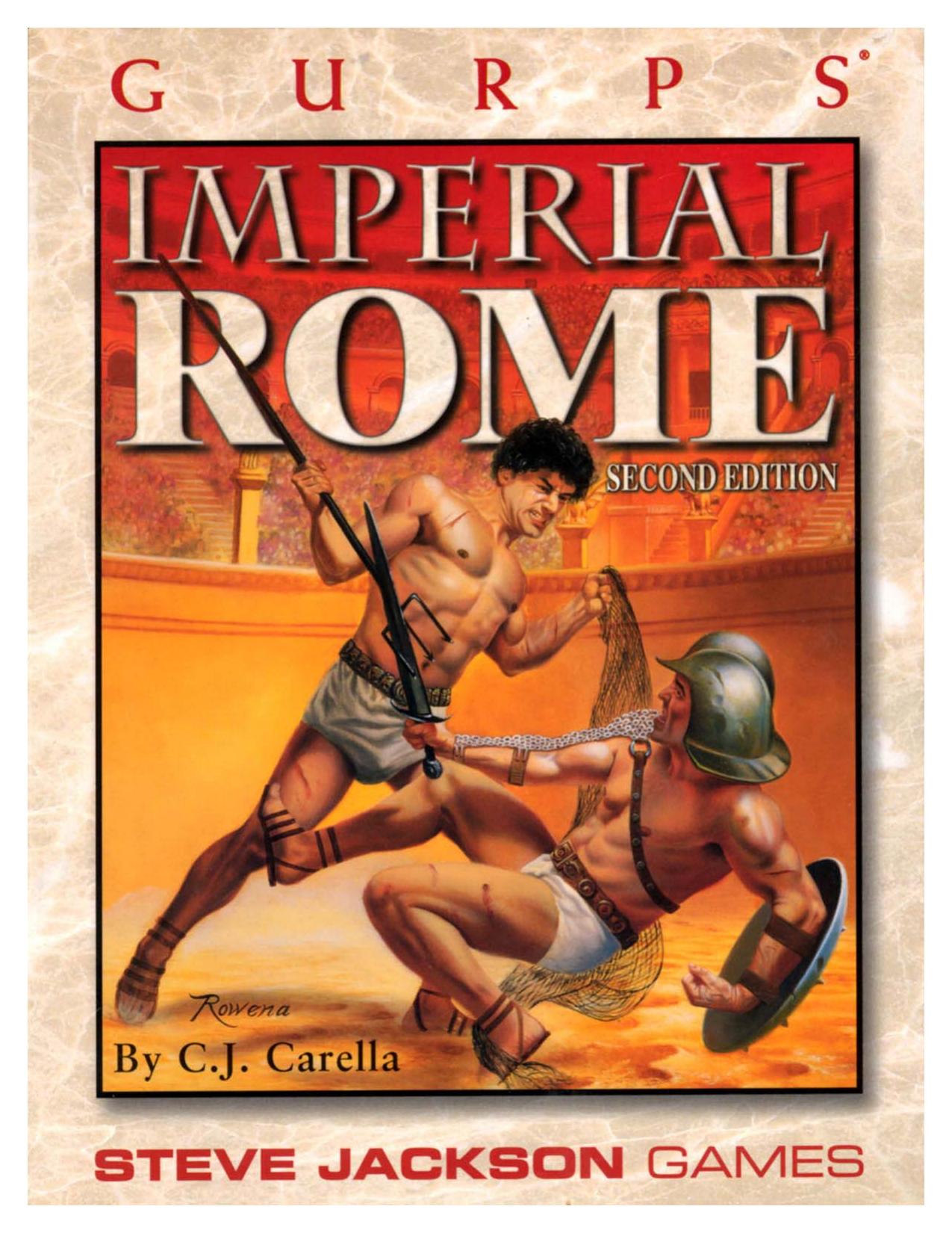 GURPS - Imperial Rome - 6048 - 2nd Ed