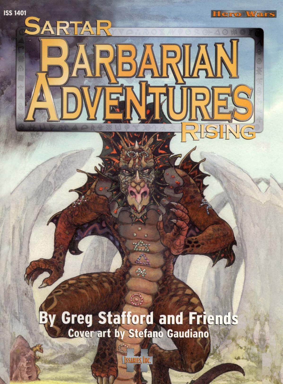 Herowars Sartar Rising Part 1, Barbarian Adventures