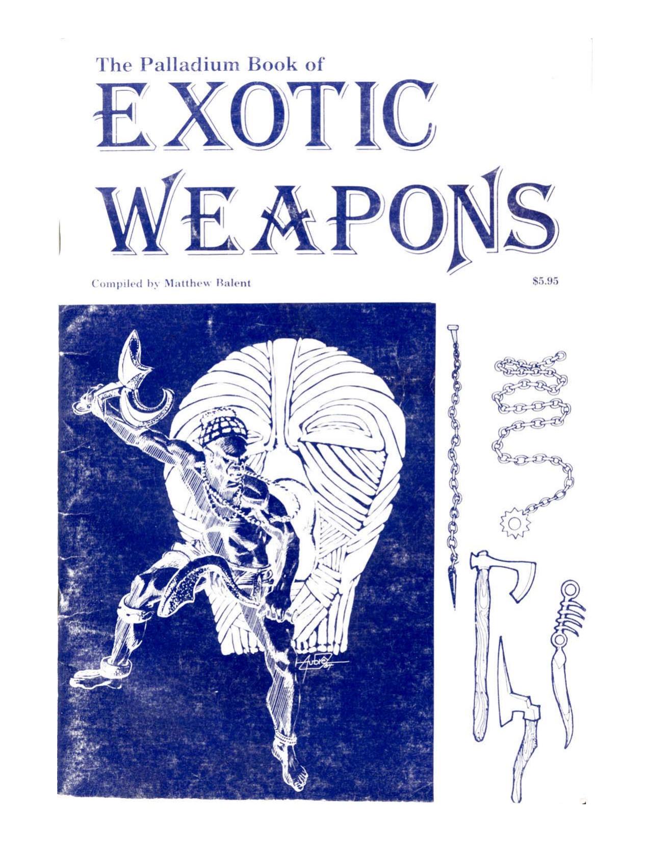 The Palladium Book of Exotic Weapons - 409