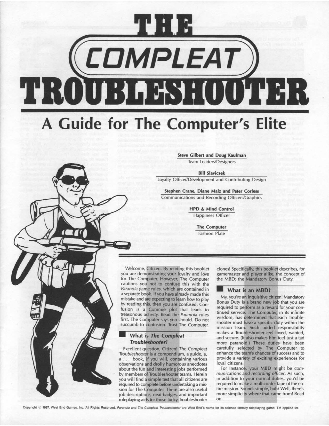 The Compleat Troubleshooter