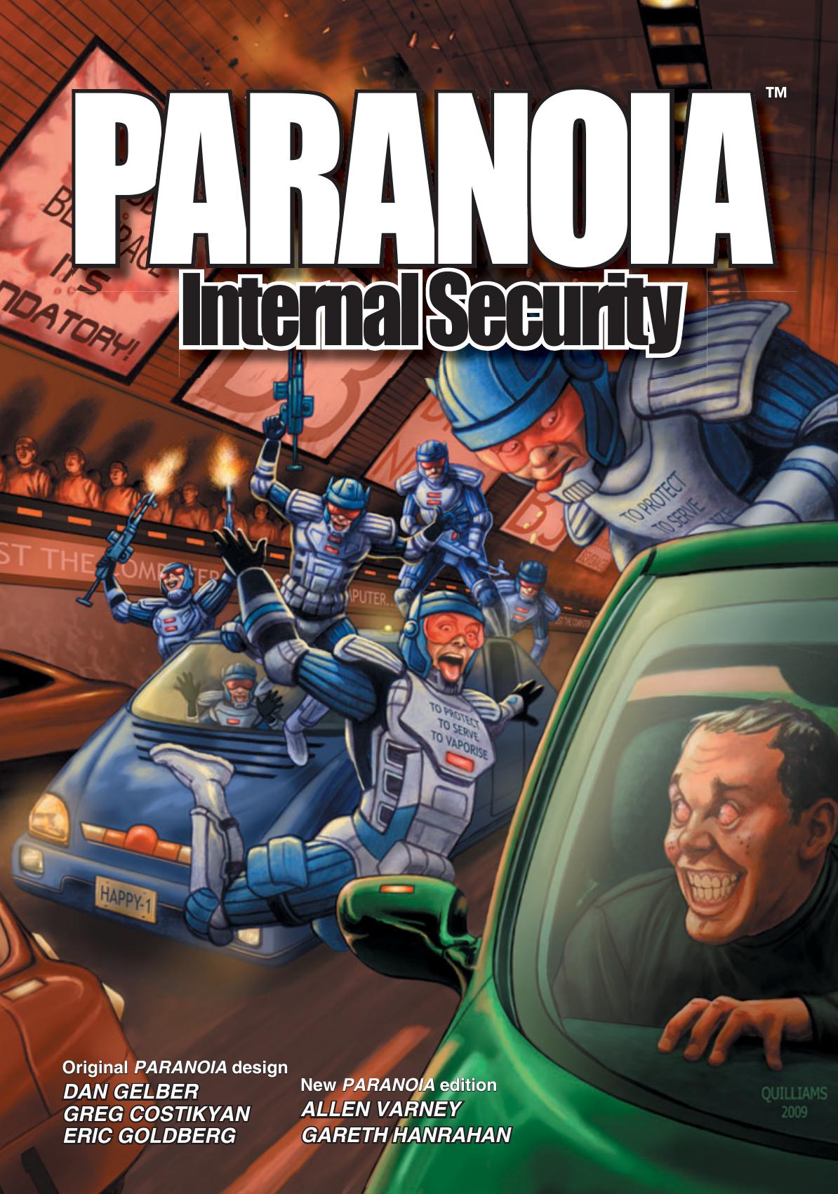 Paranoia: Internal Security