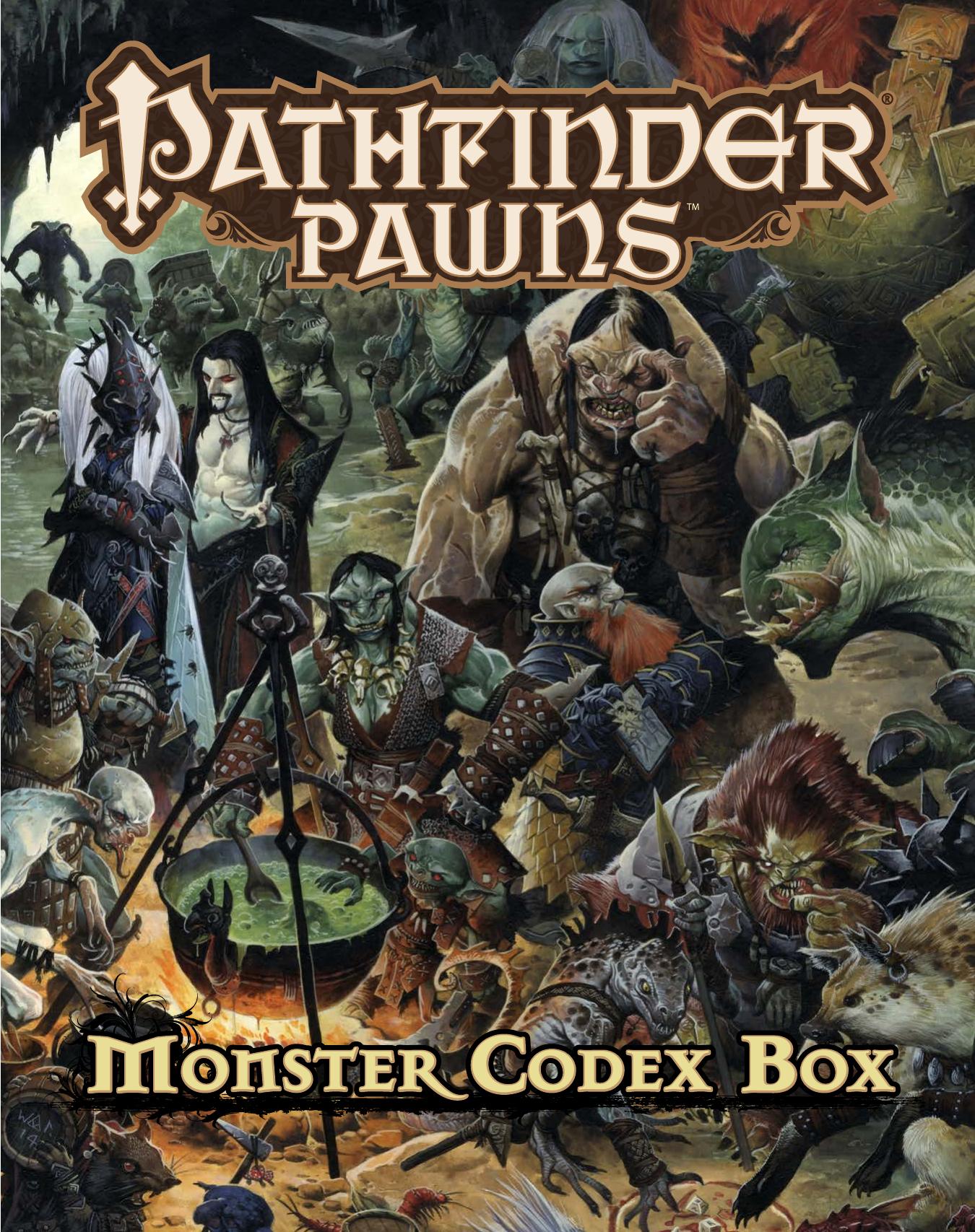 PZO1015 Monster Codex Box