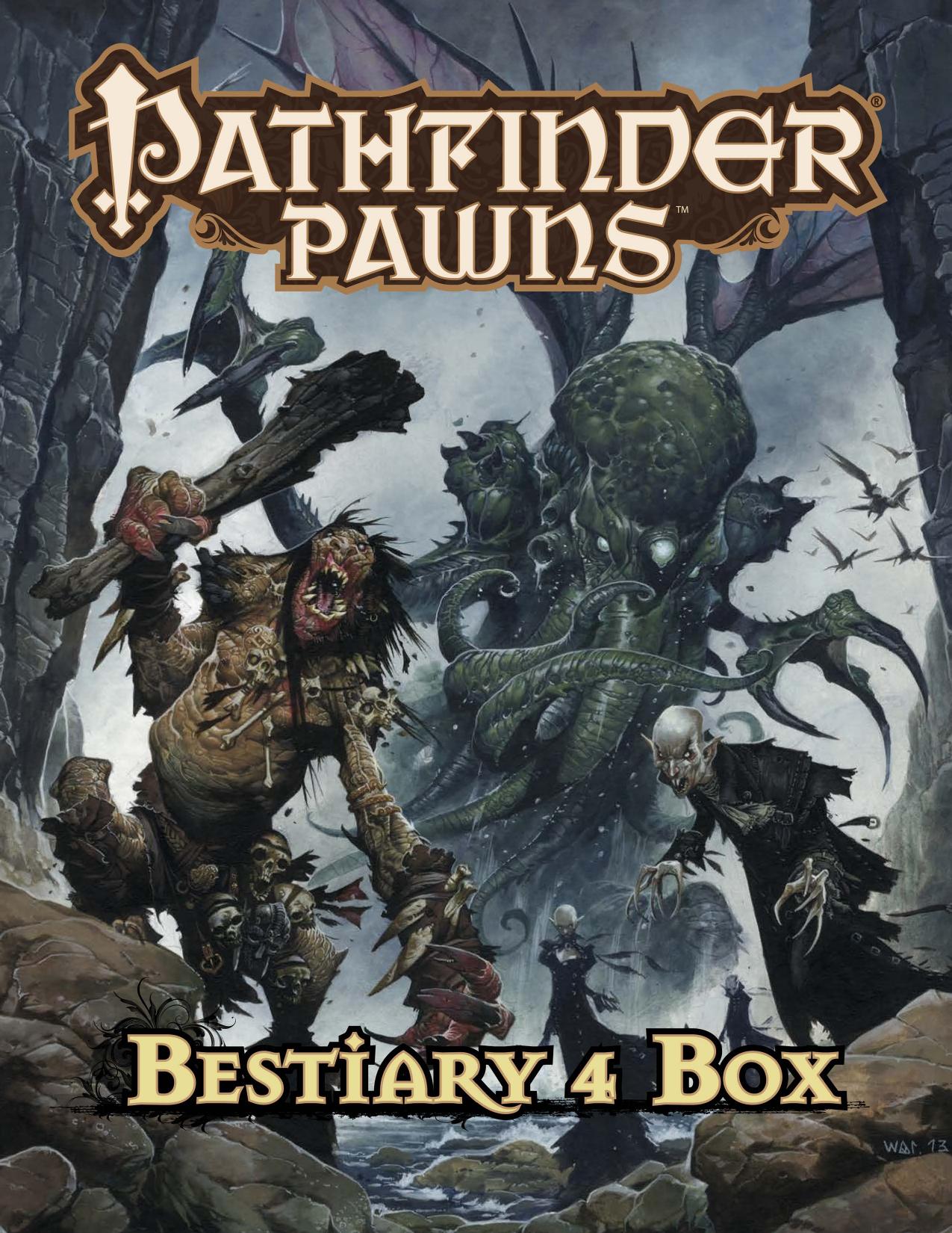 PZO1011 Bestiary 4 Pawn Collection