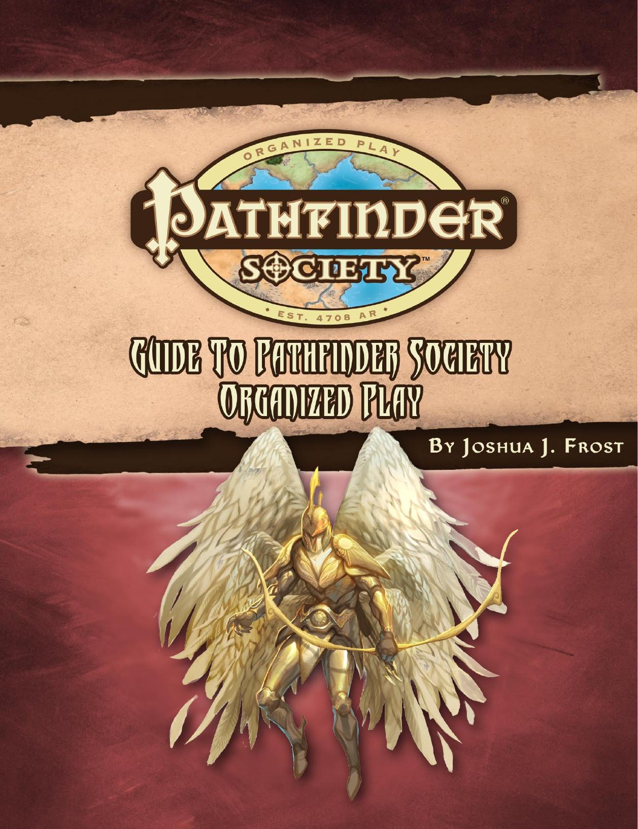 Guide to Pathfinder Society Organized Play (2.01)