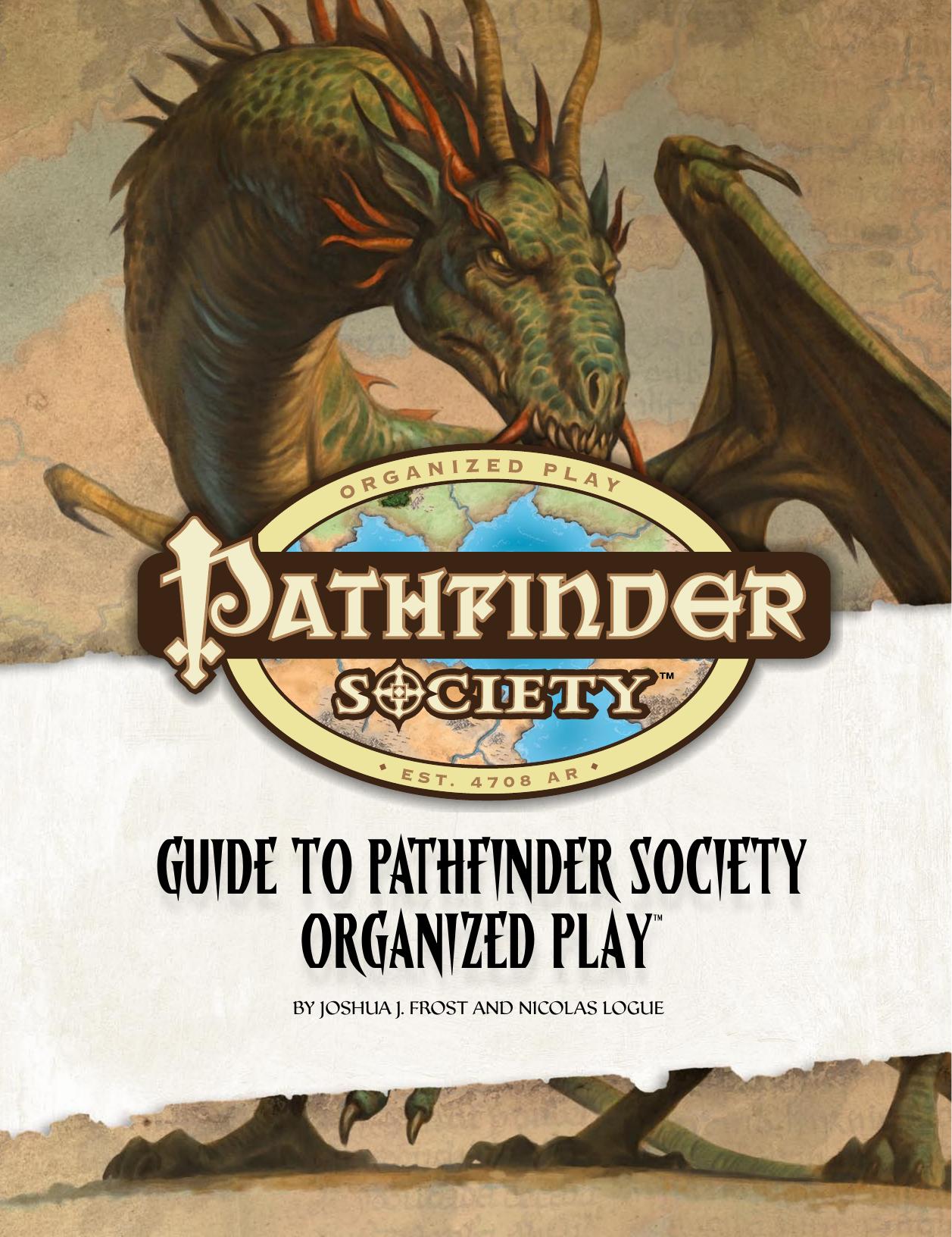 Guide to Pathfinder Society Organized Play v1.1