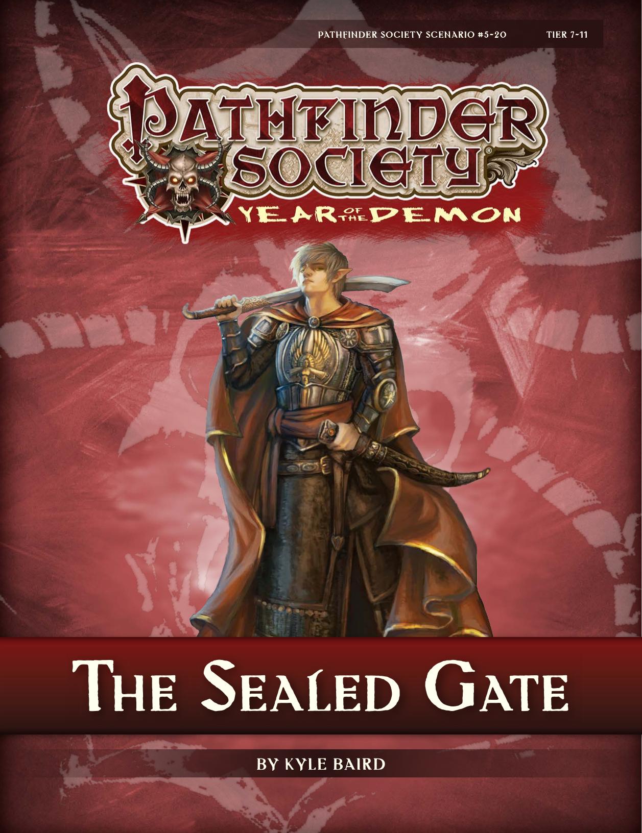 Pathfinder Society:  The Sealed Gate